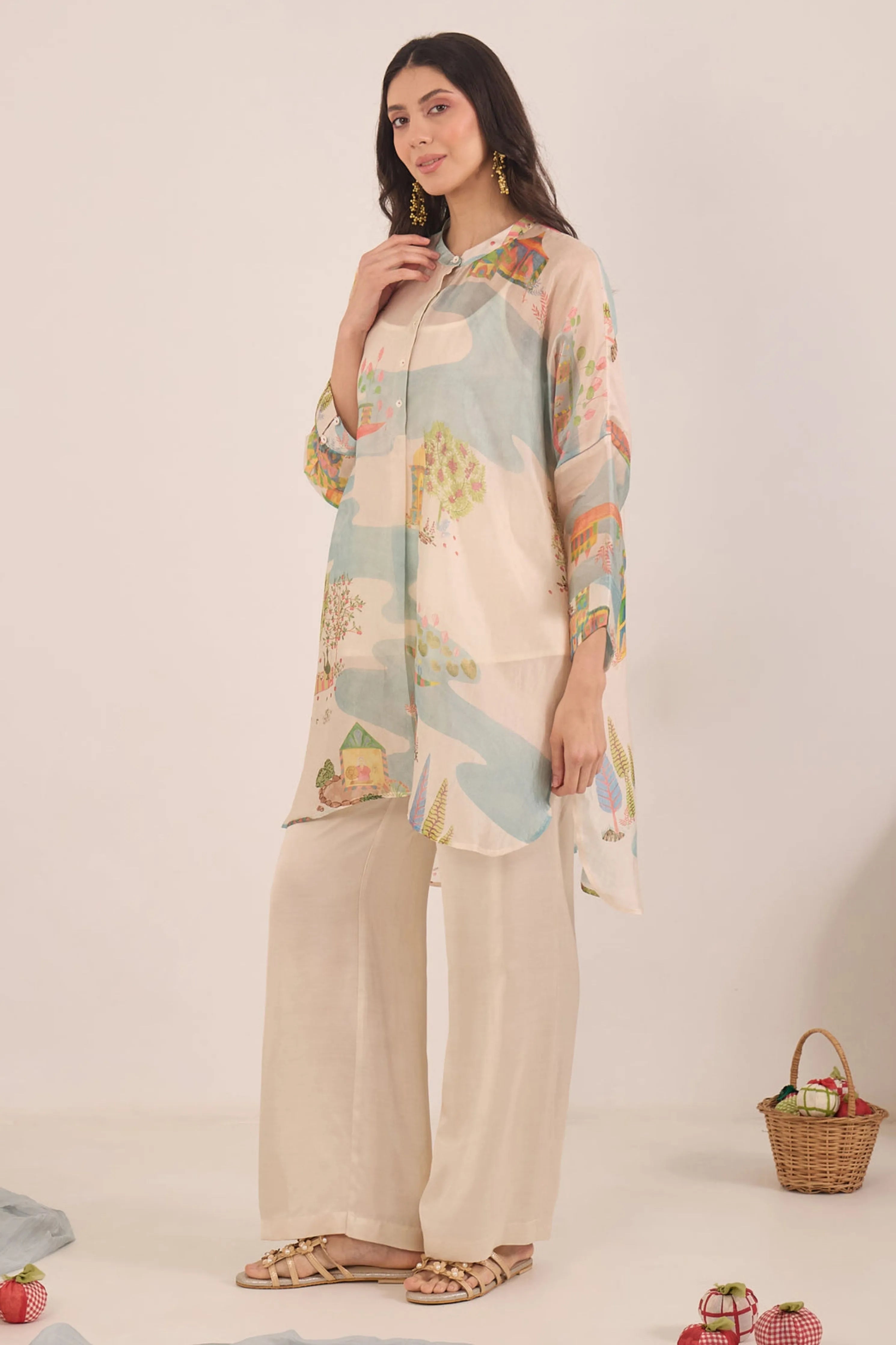 Safar Kimono Co-Ord Set