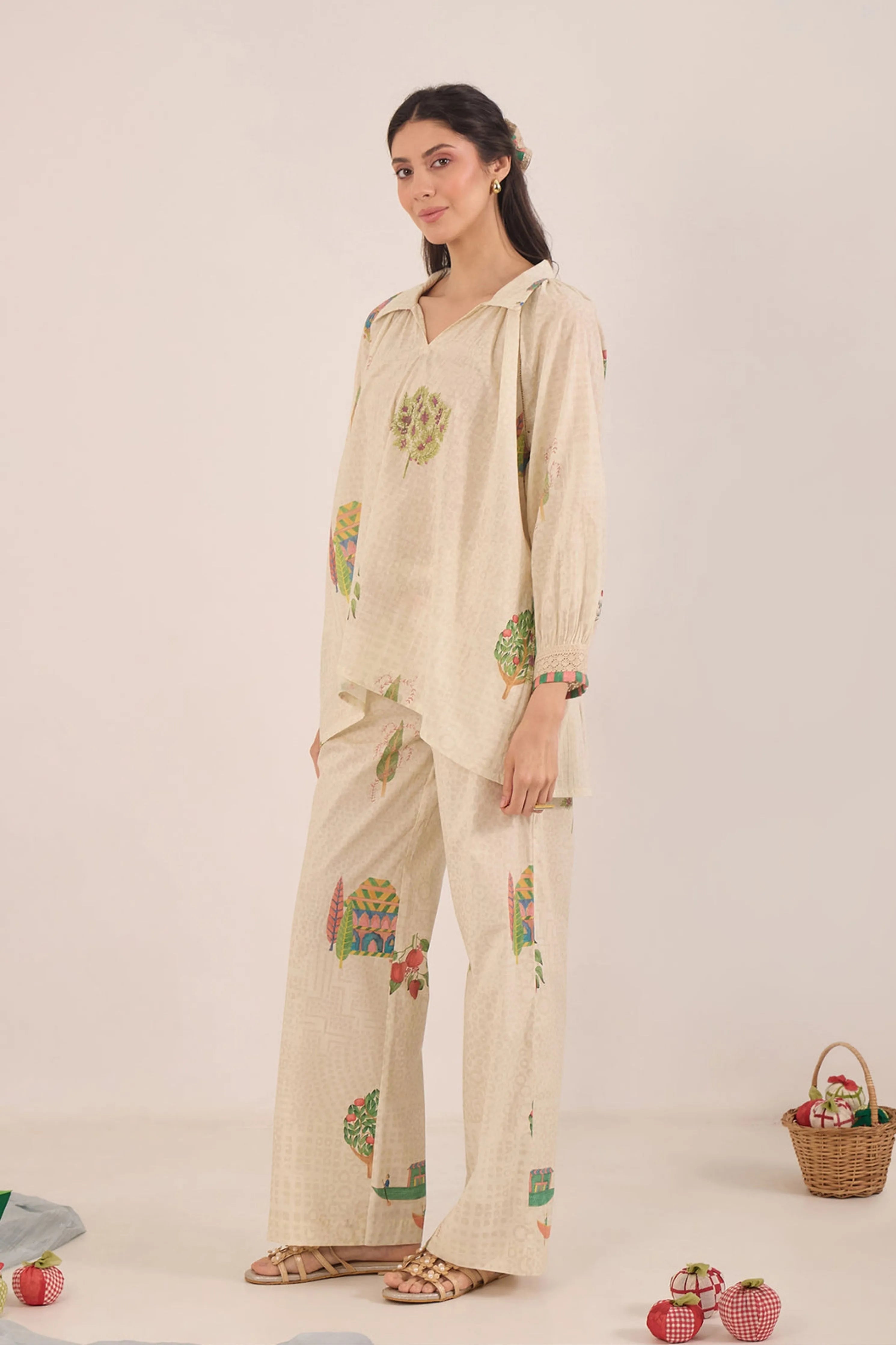 Gulposh Raglan Sleeve Co-Ord Set