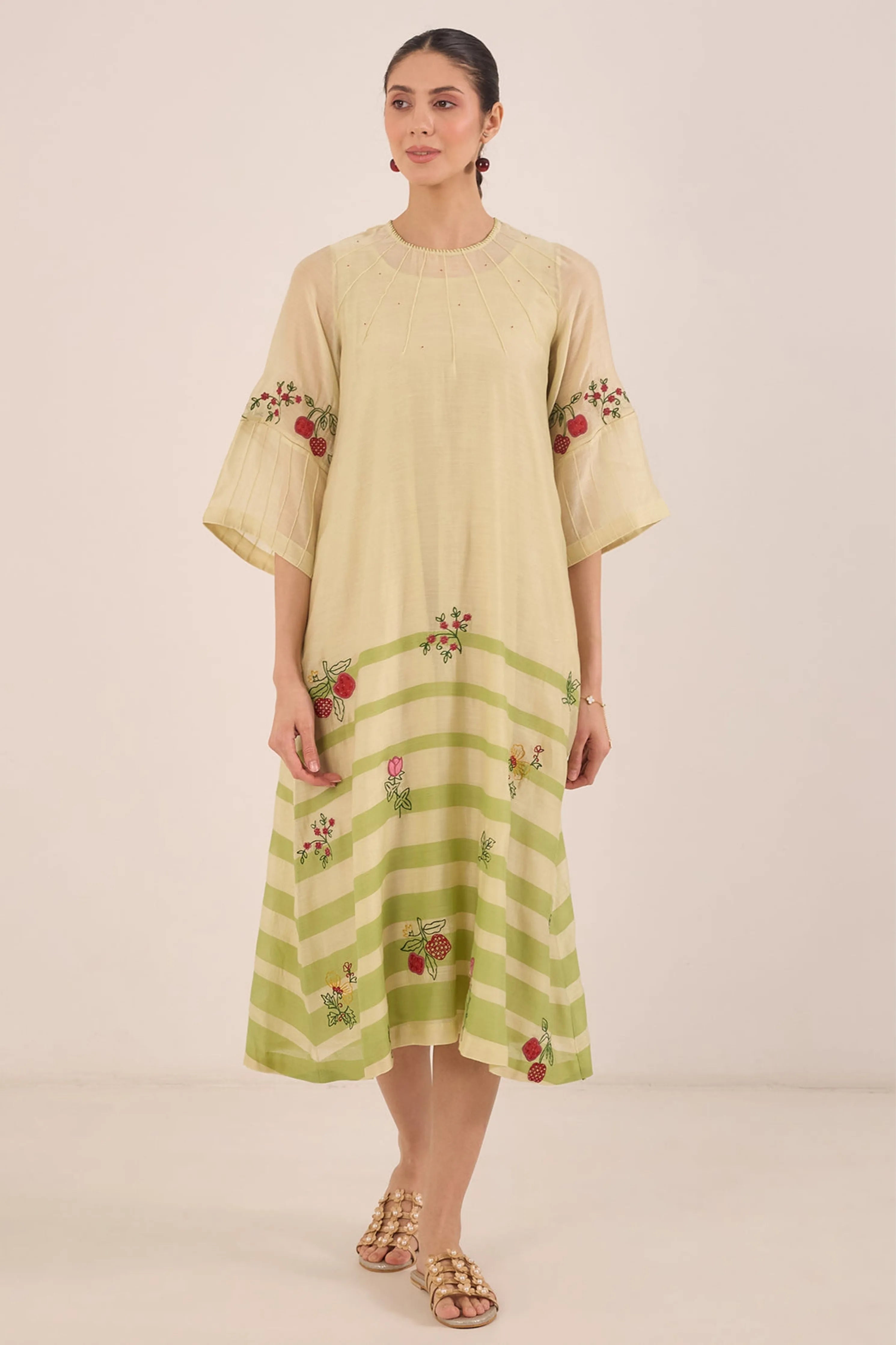 Chinar Stripes Kurta Set
