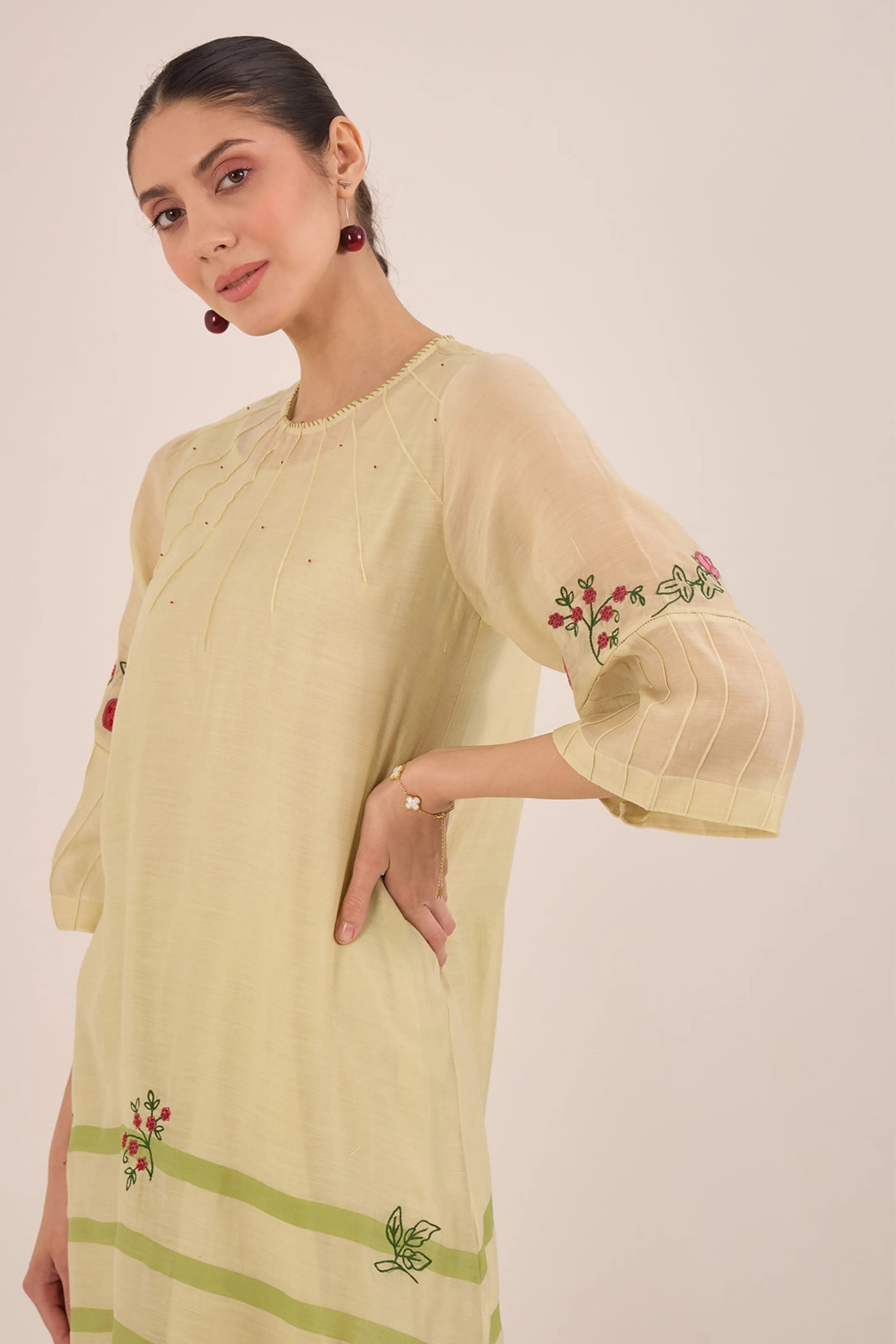 Chinar Stripes Kurta Set