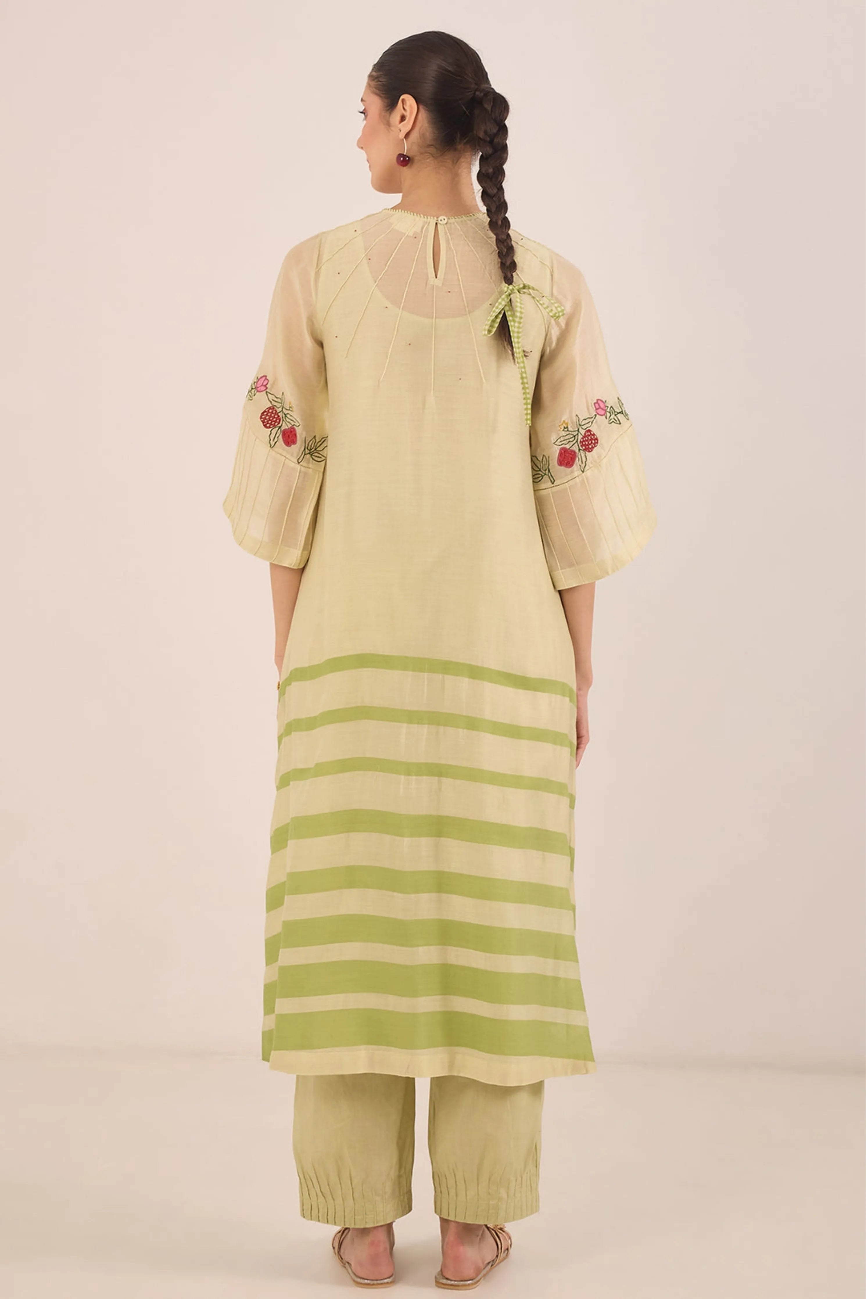 Chinar Stripes Kurta Set