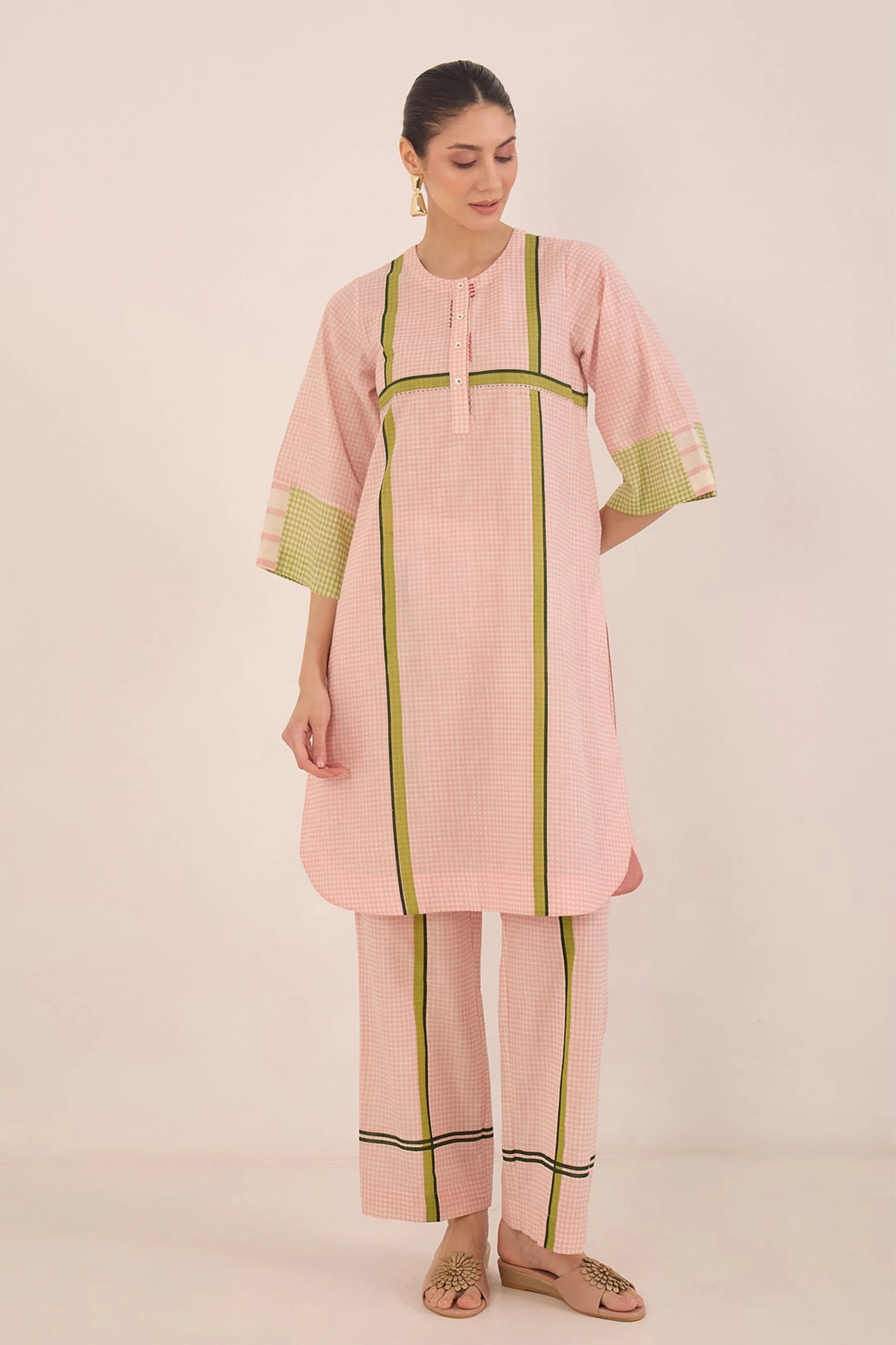 Gul Stripe Co-Ord Set