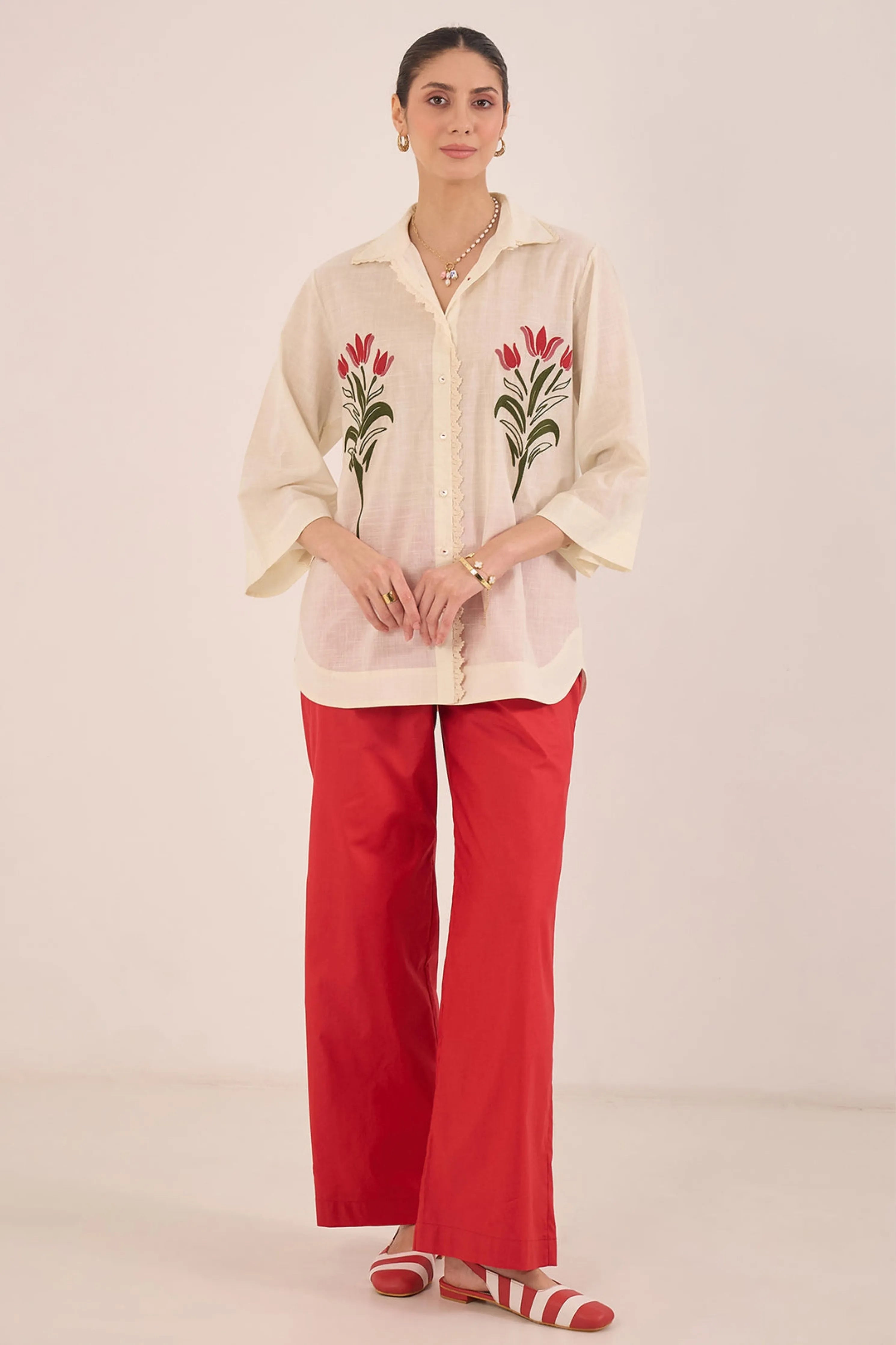 Dal Floral Shirt Co-Ord Set