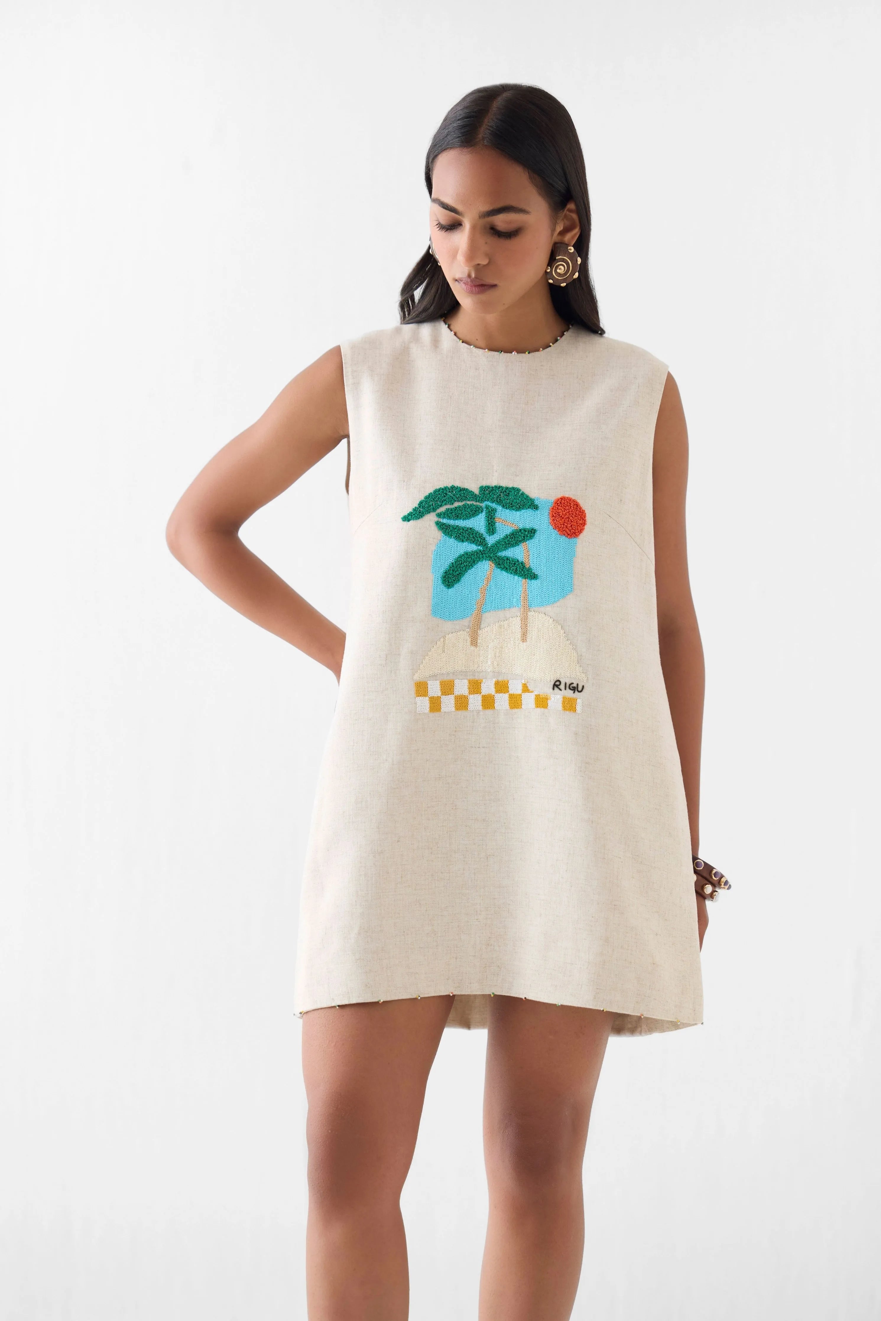 Sahara Day Short Dress