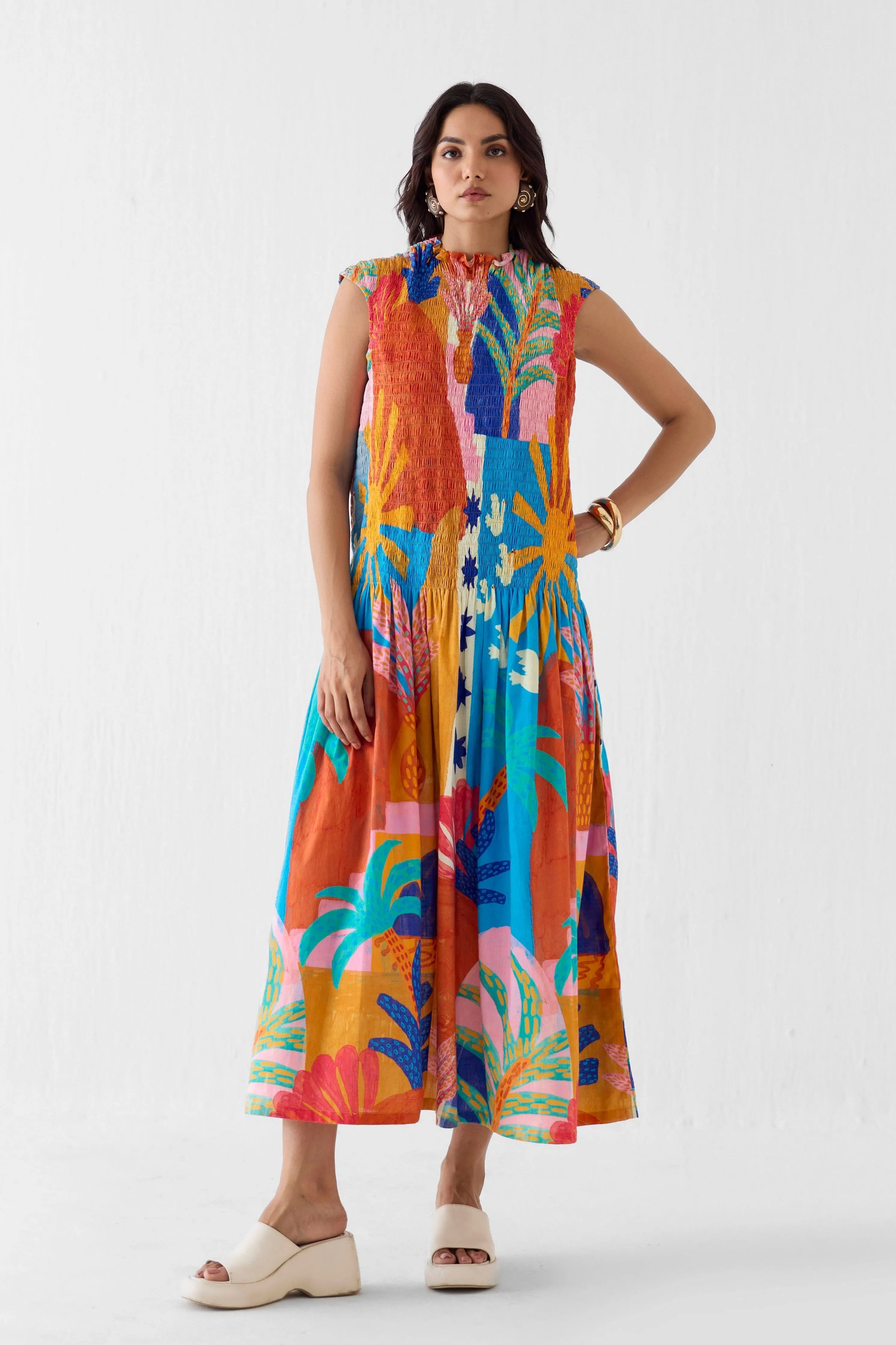 Kota Ruching Dress