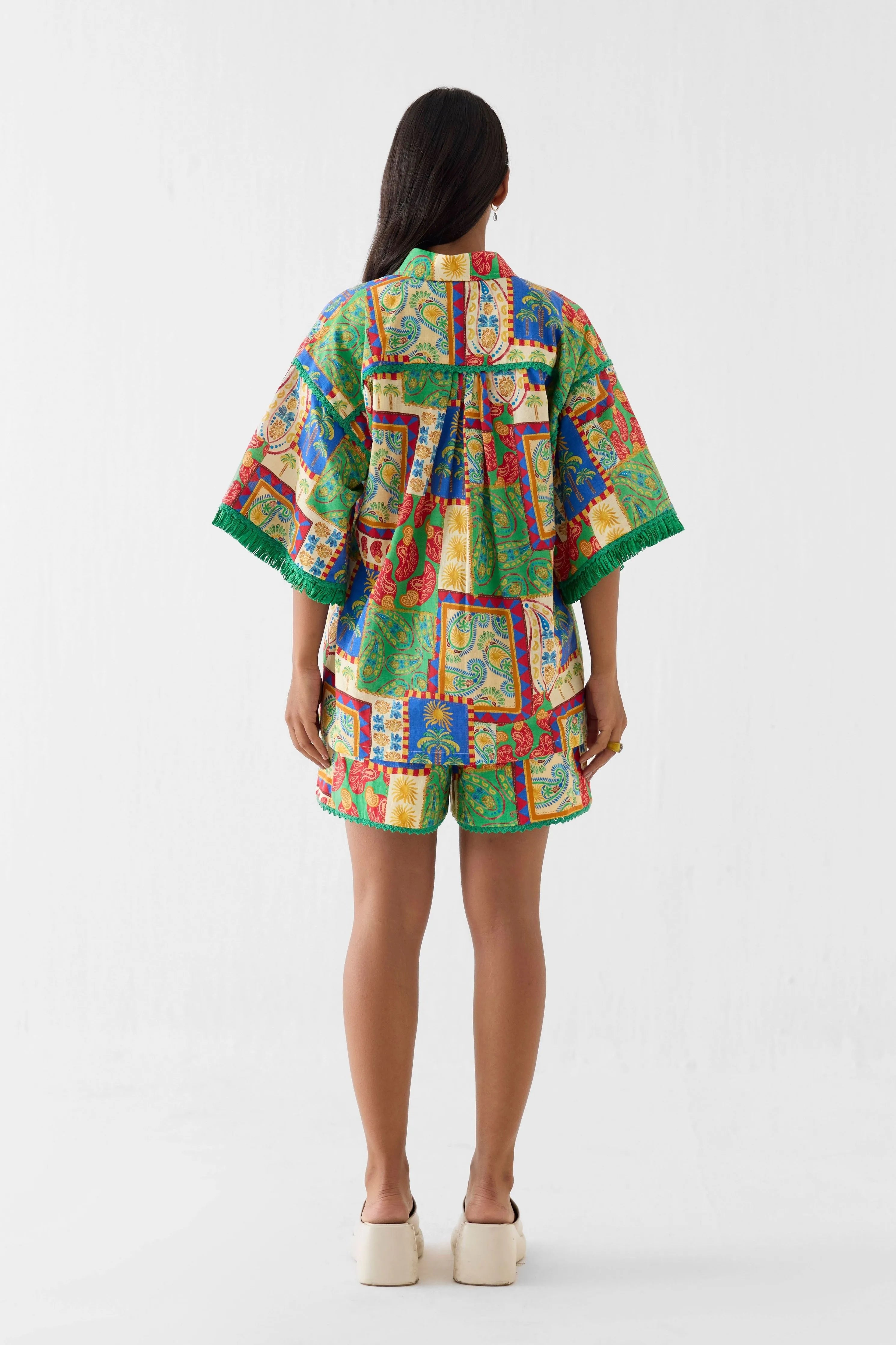 Johari  Shirt & Shorts Co-Ord Set