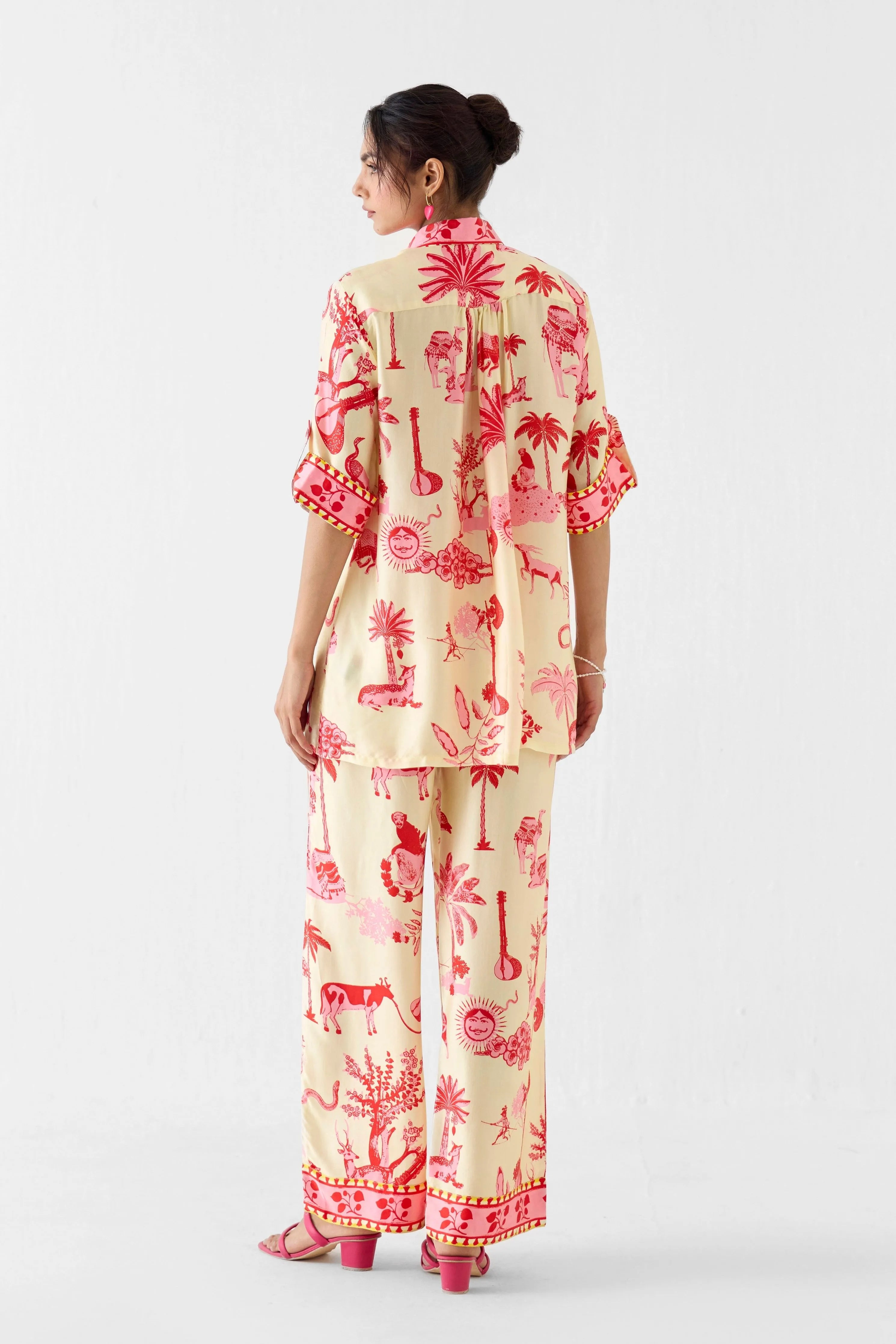 Sawai Shirt & Trousers Co-Ord Set
