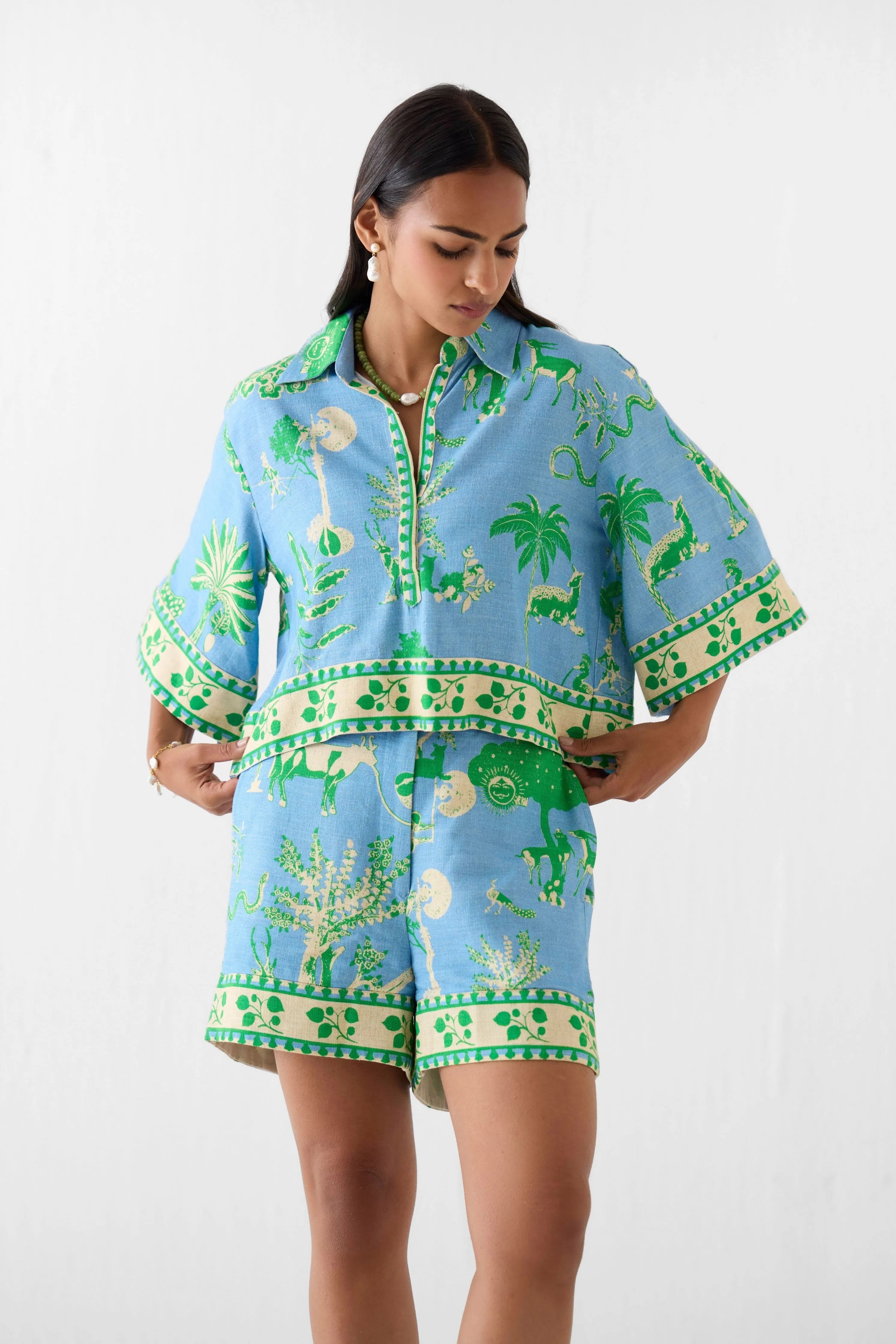 Nila Crop Top & Shorts