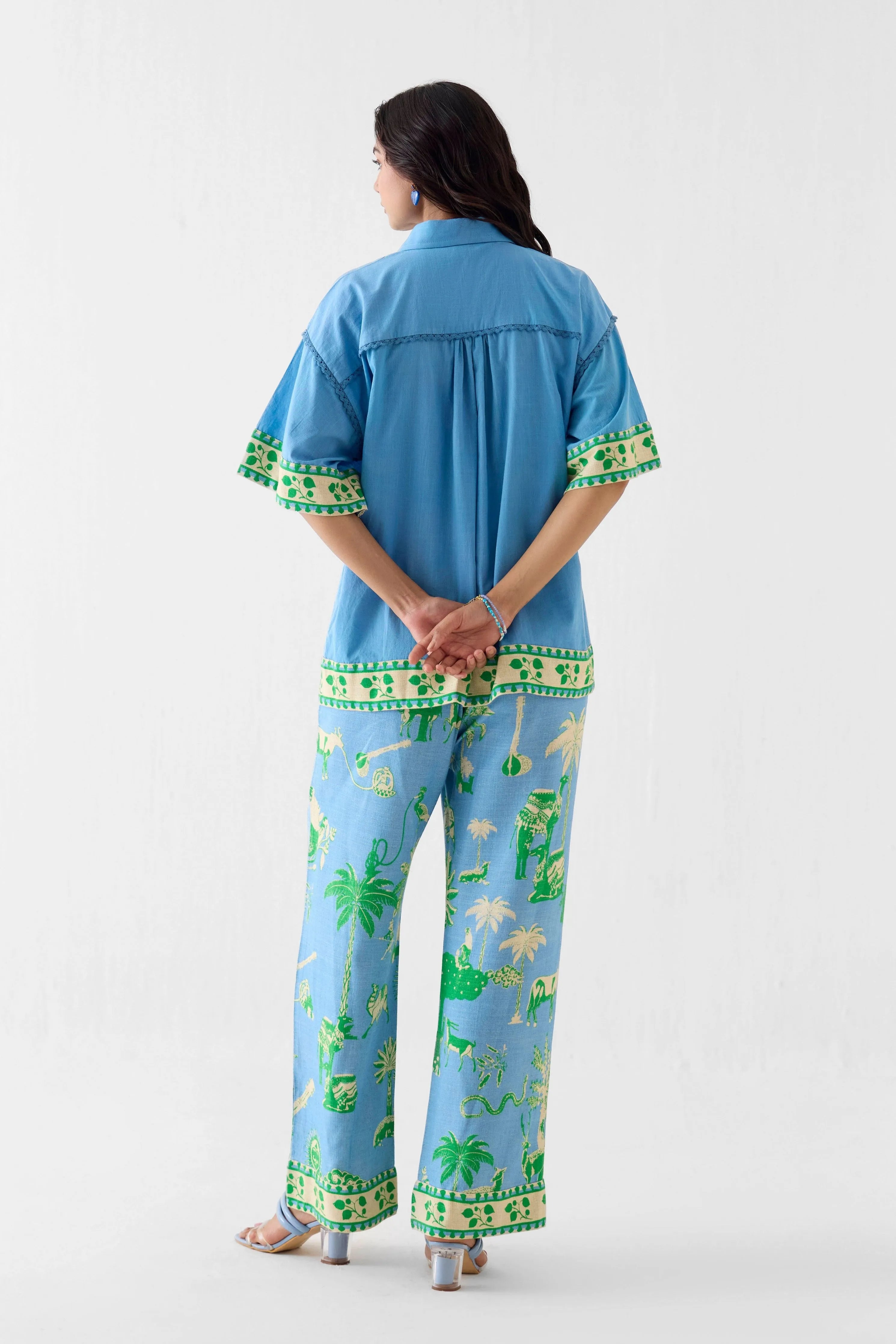 Nila Boxy Shirt & Trousers