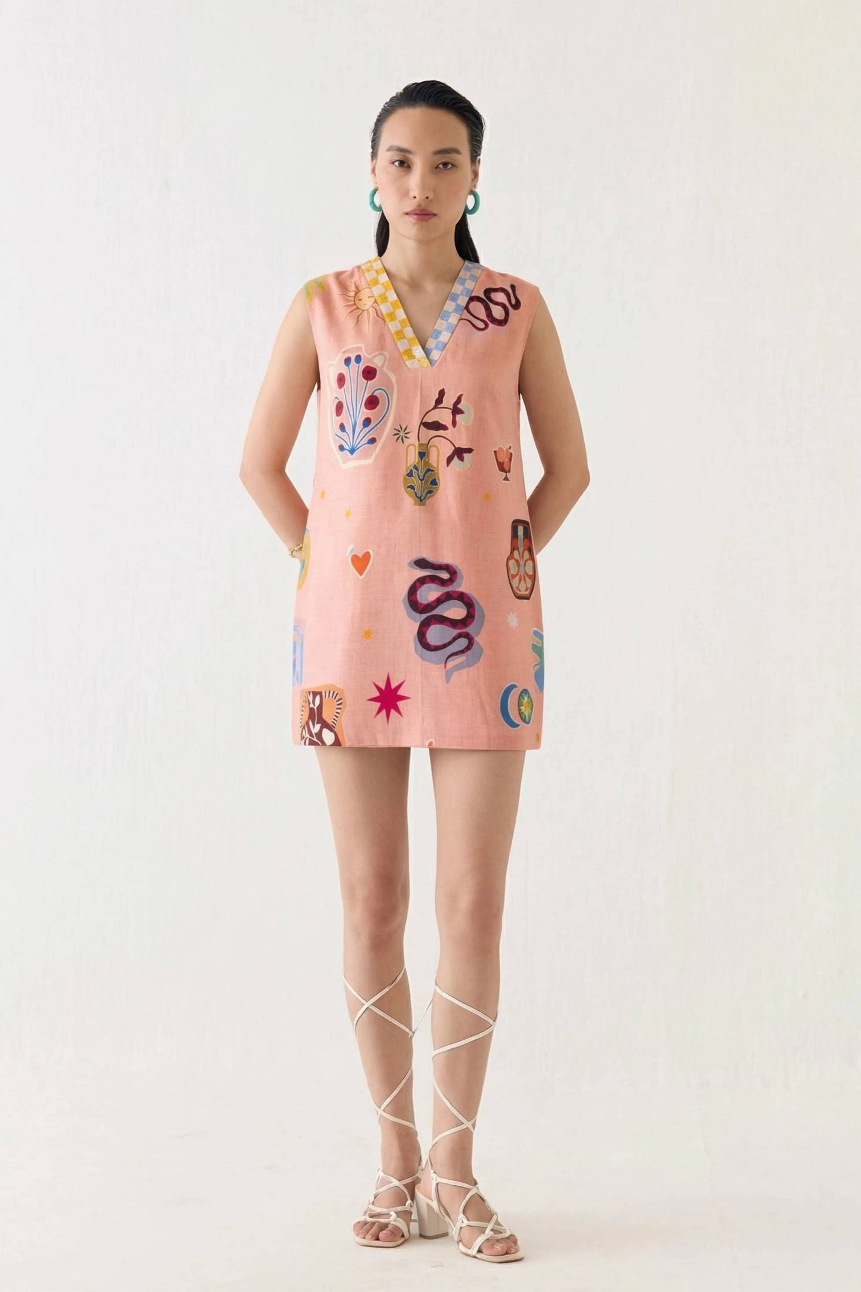 Pottery Short Dress