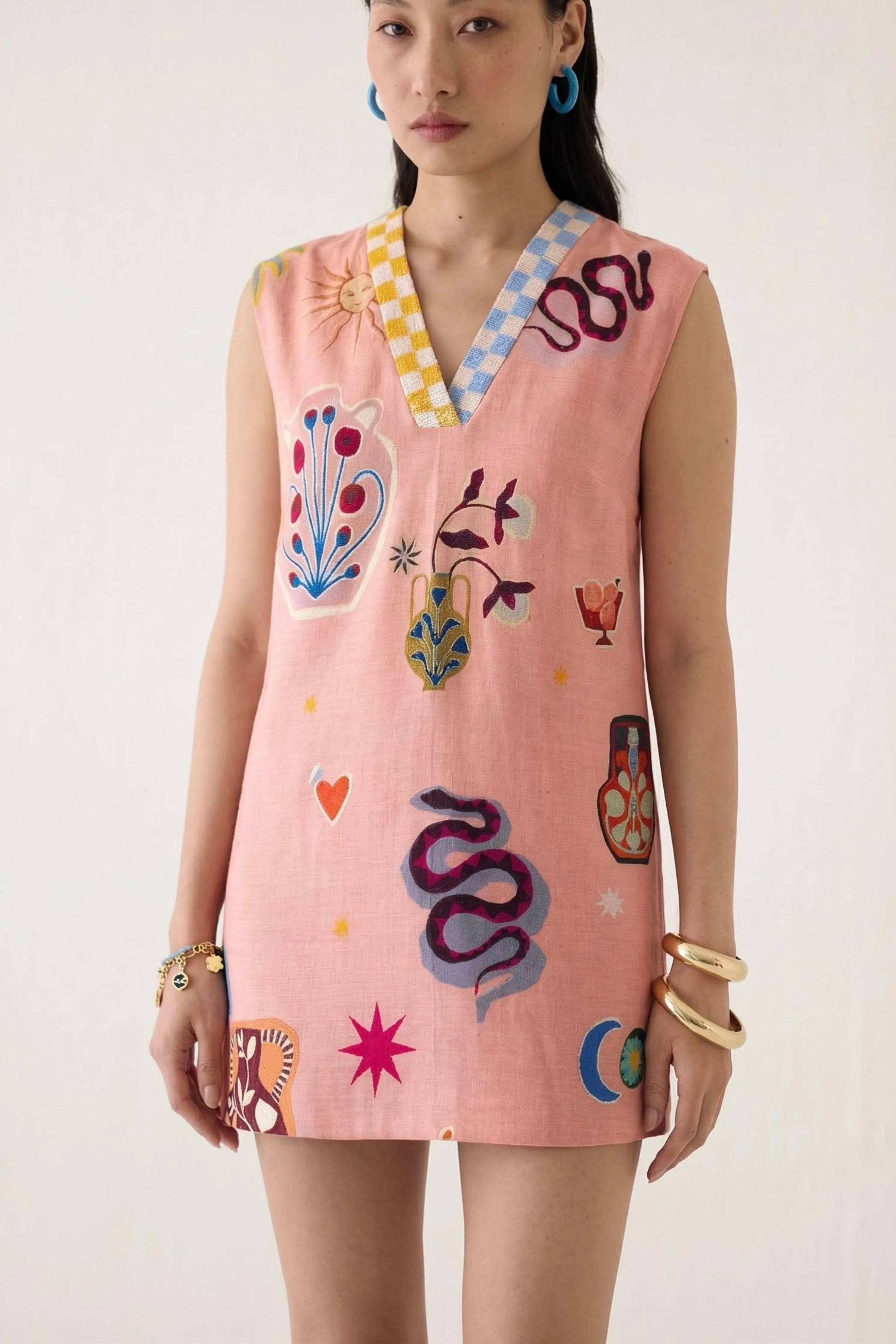 Pottery Short Dress