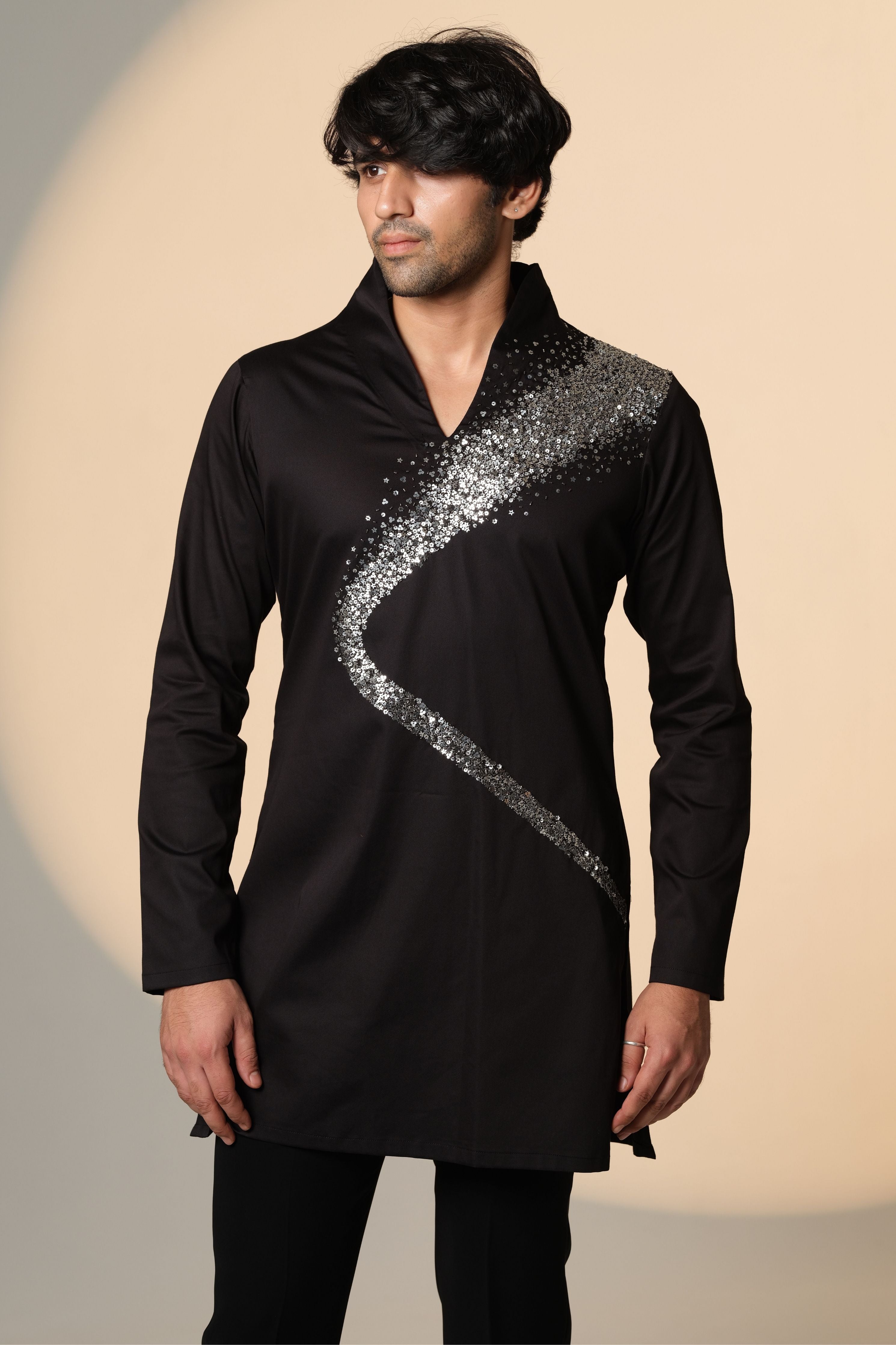 Kurta With Galaxy C- Curve