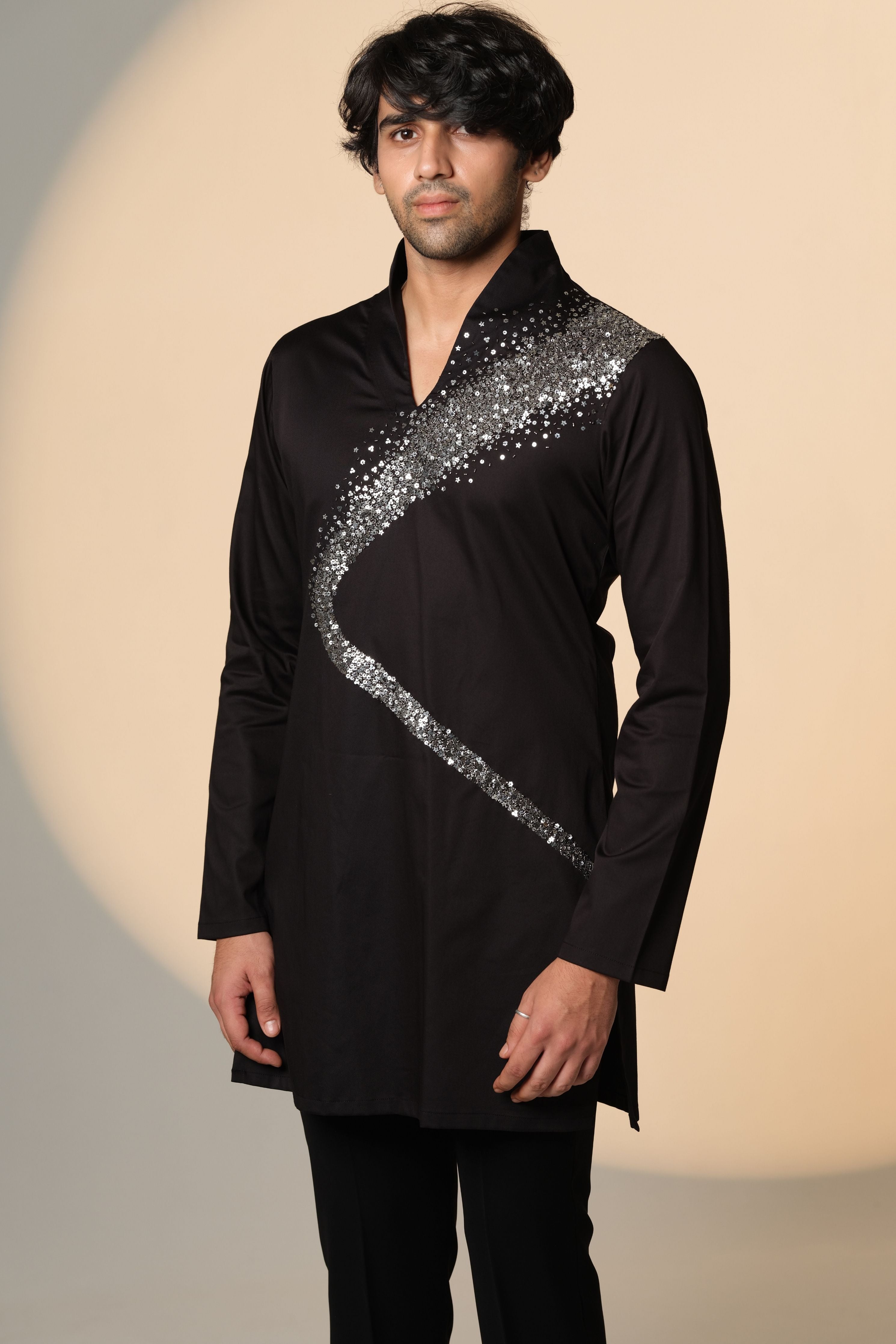 Kurta With Galaxy C- Curve