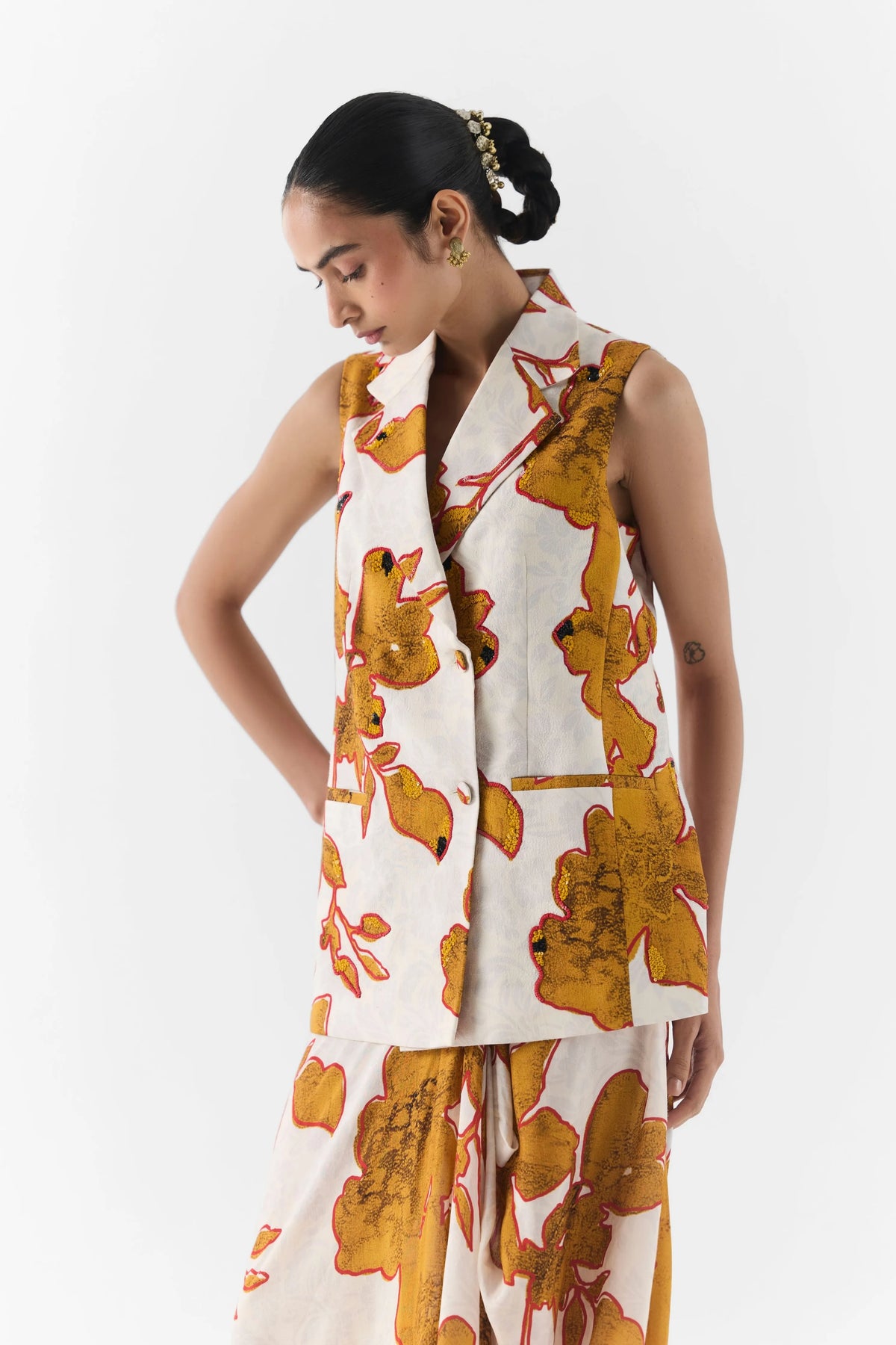 Elara Blazer & Knot Skirt Co-Ord Set