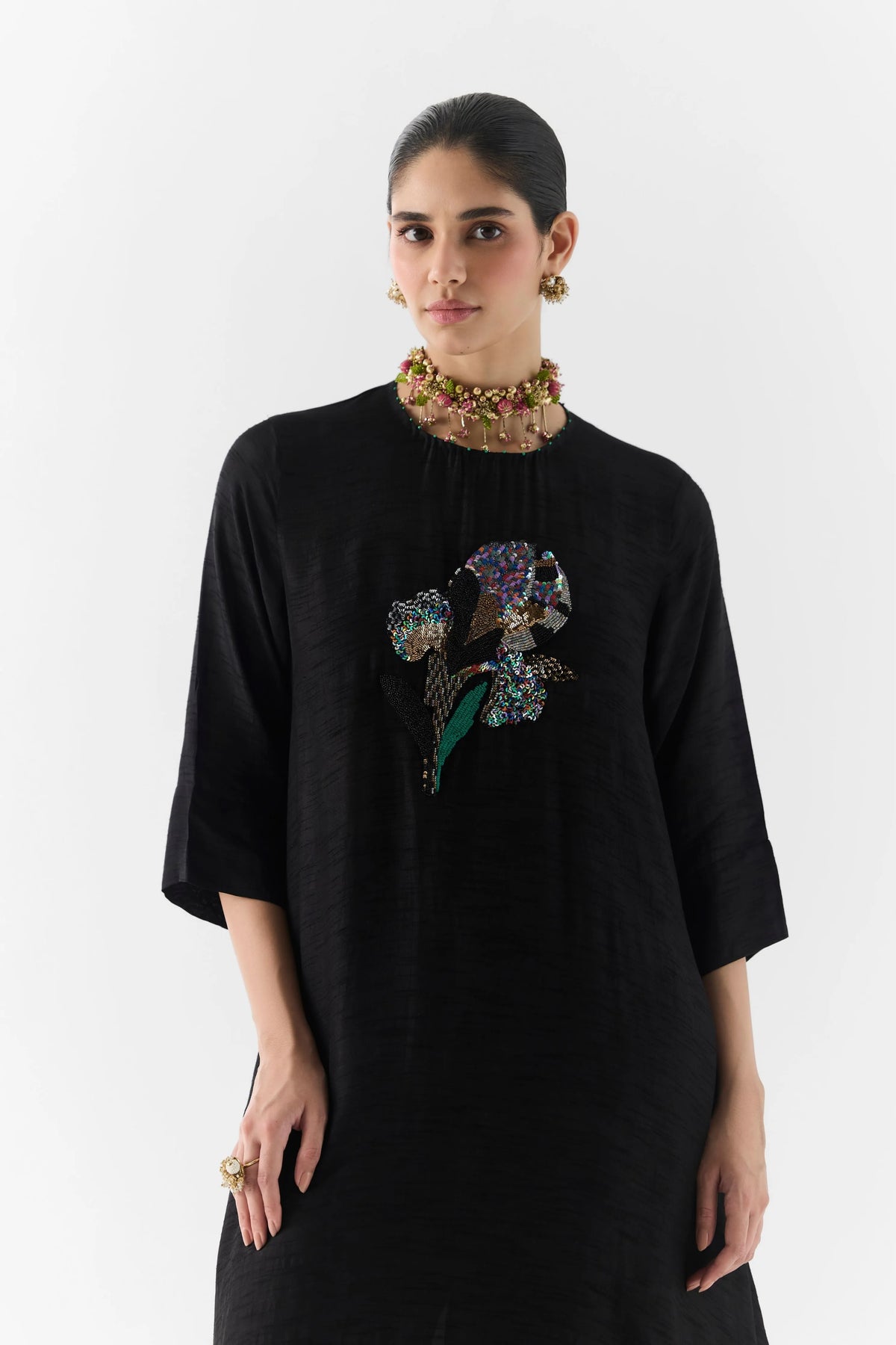 Black Rose Kurta & Pants