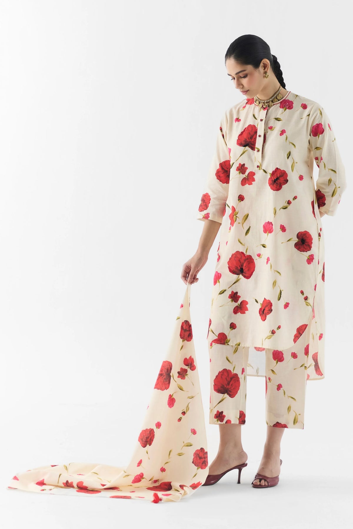 Sisley Rose Scarf