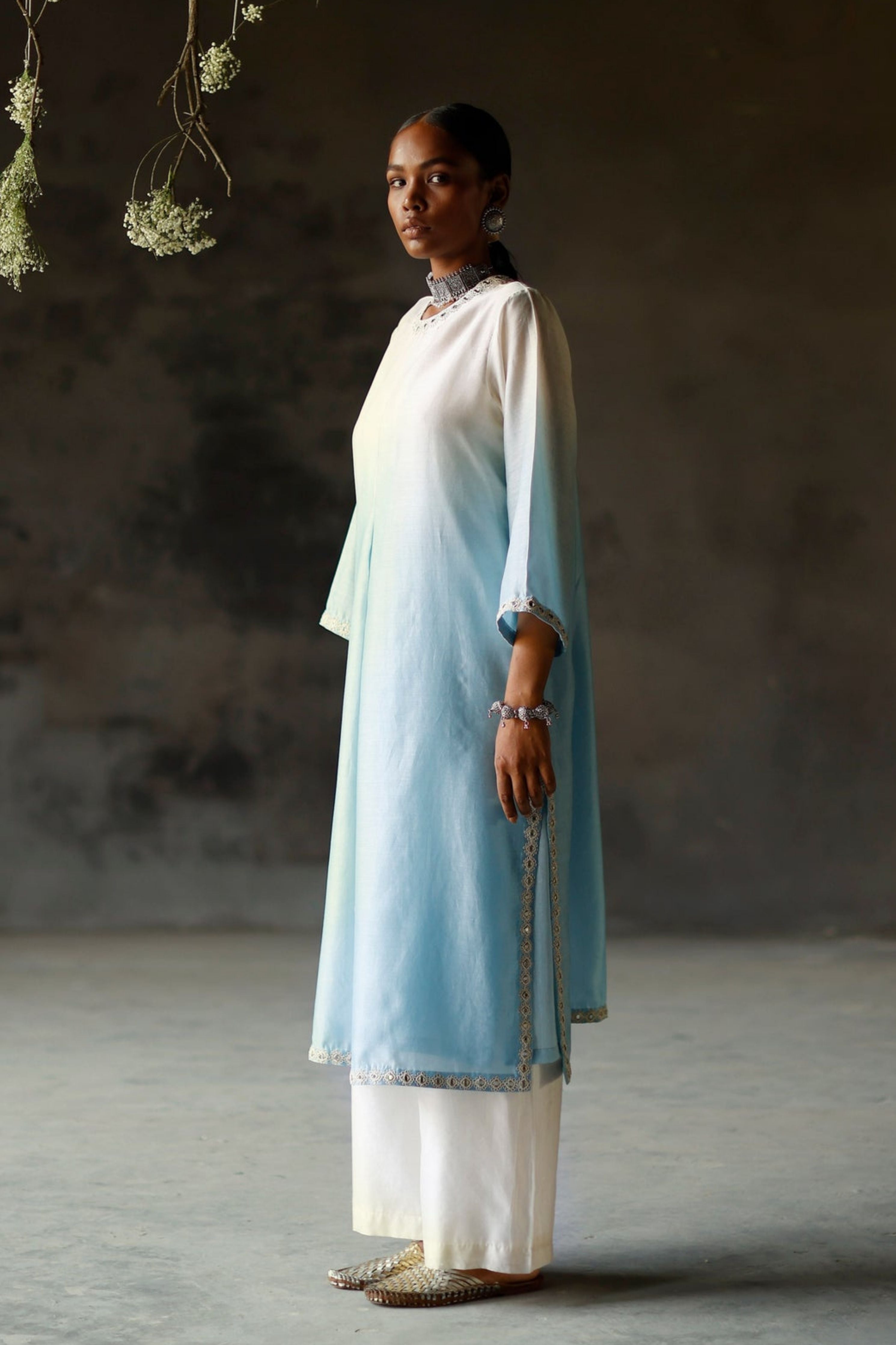 Asmani Angahi Tunic Set