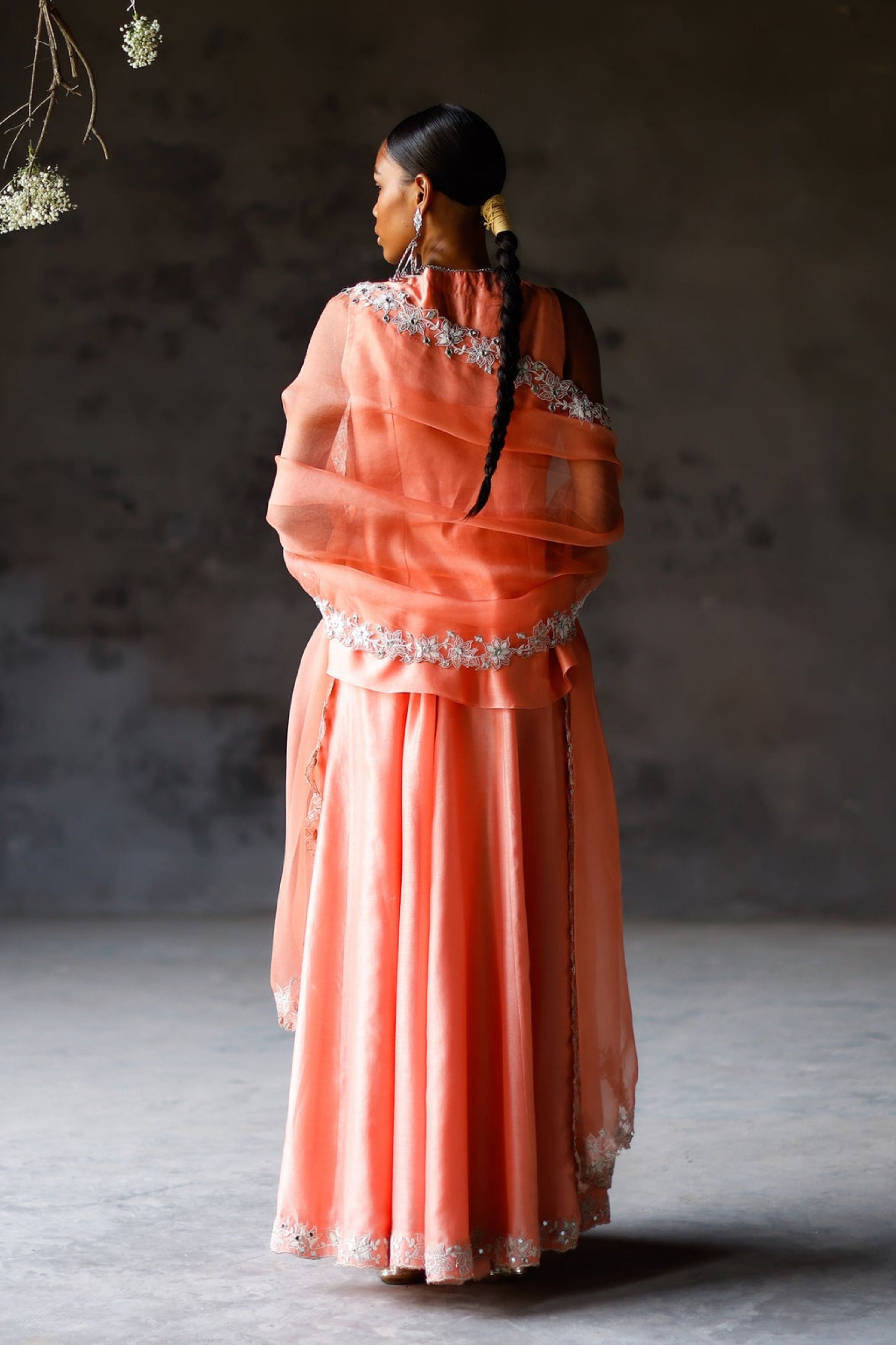 Coral Ariyah Sharara Set