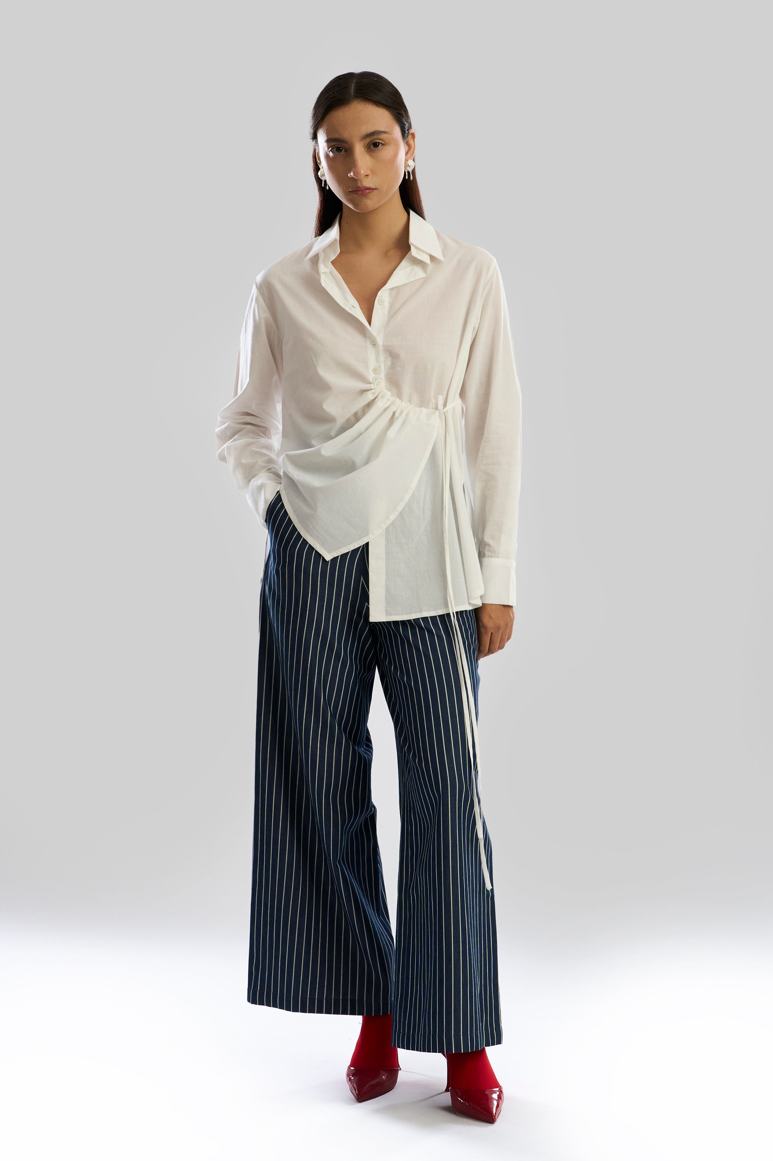 Stripe Denim Pants