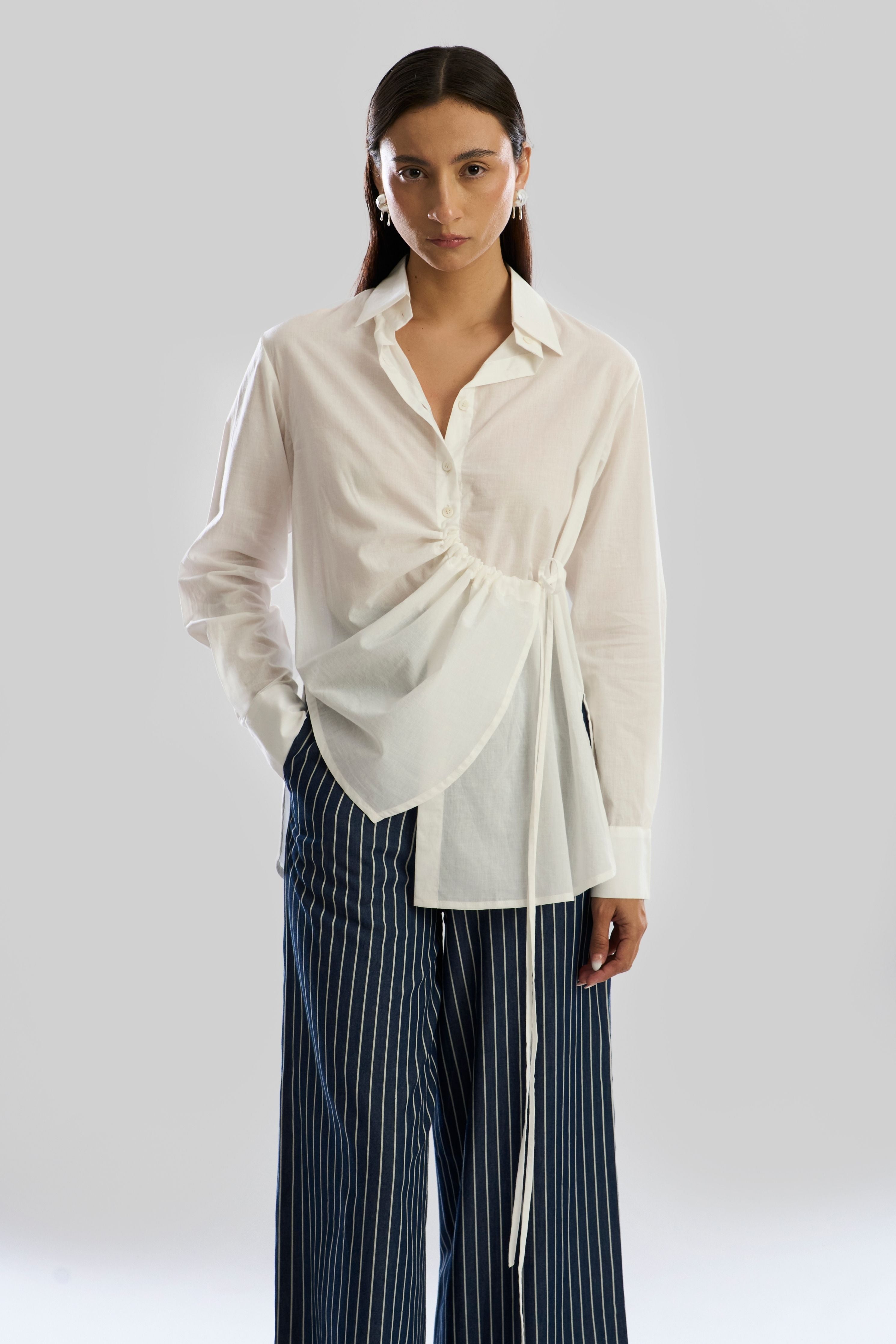 Organic Curve Cotton Shirt