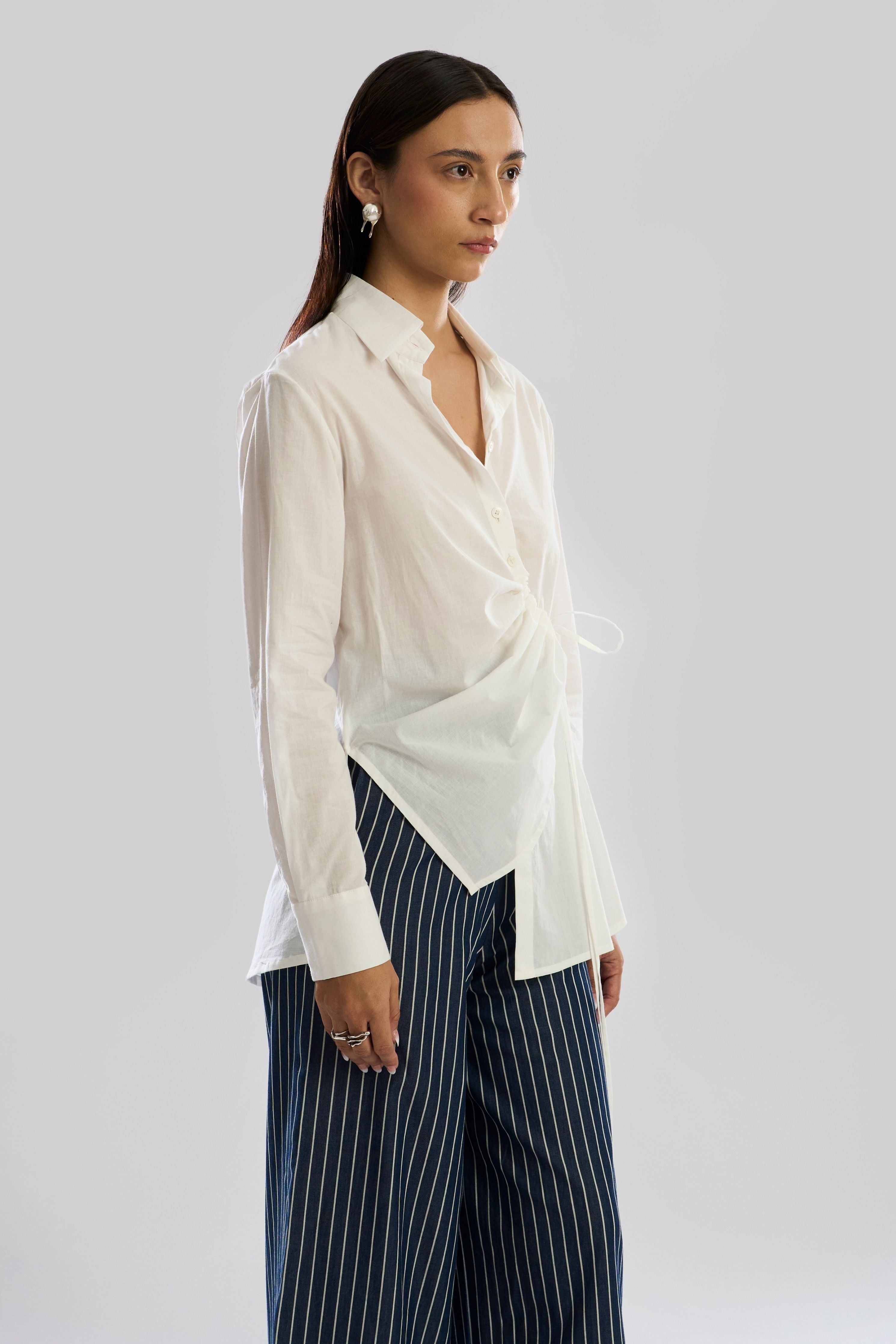 Organic Curve Cotton Shirt
