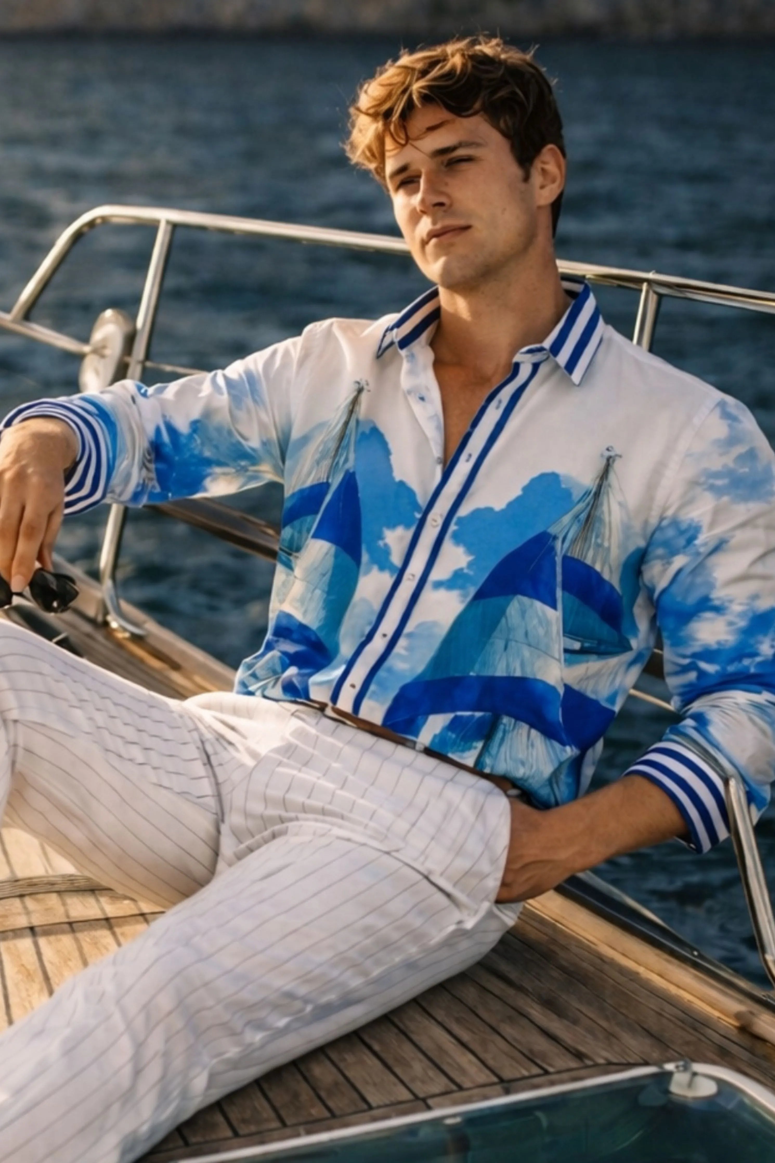 Navigator Printed Resort Shirt