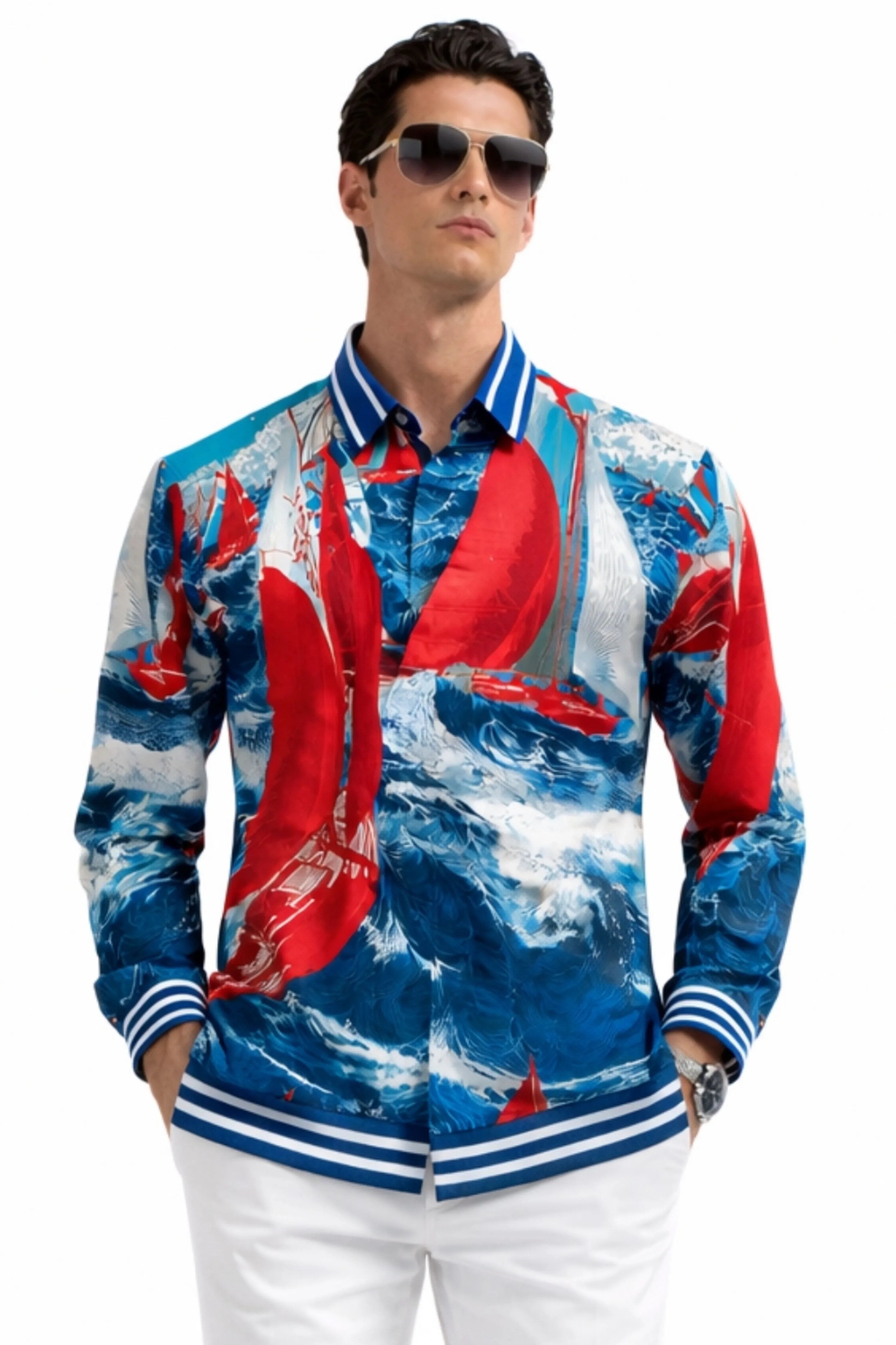 Mast Printed Resort Shirt