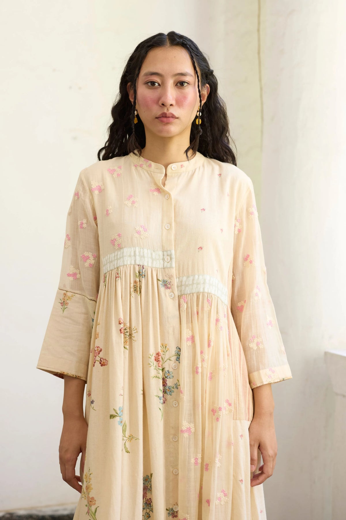 Raye Tunic Set Ecru