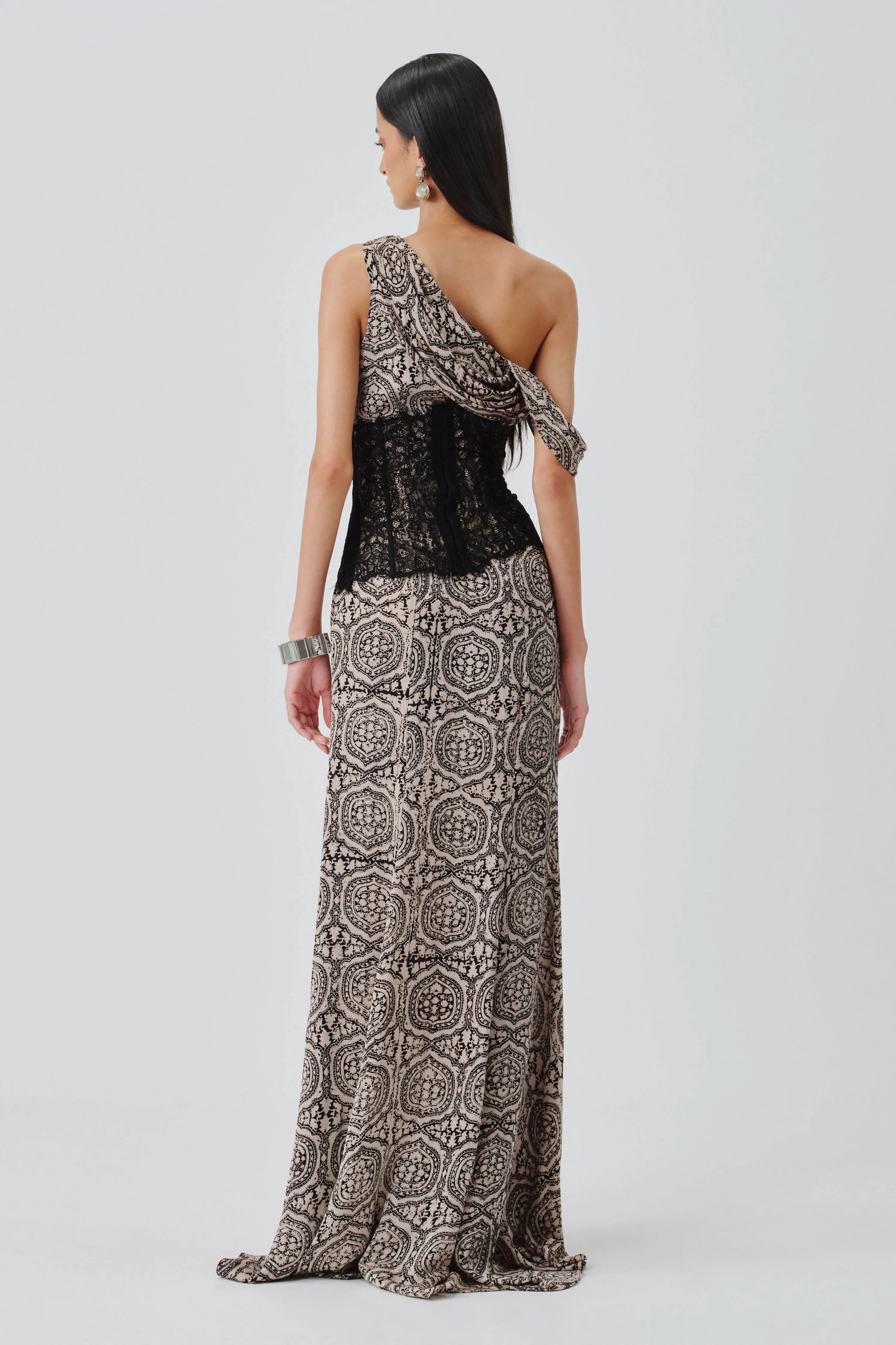 Tara Ajrakh Gown