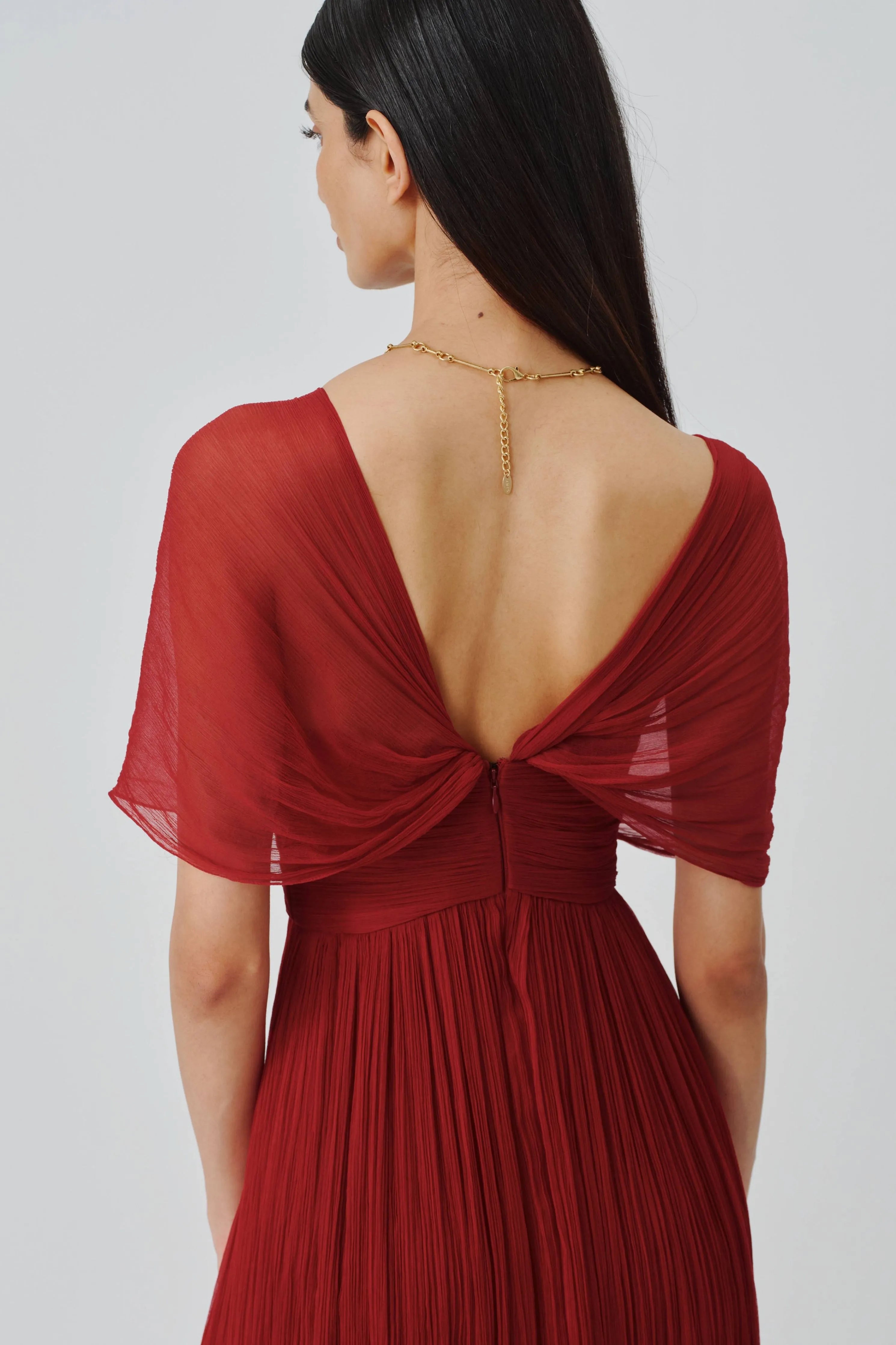 Scarlet Muse Ruched Gown