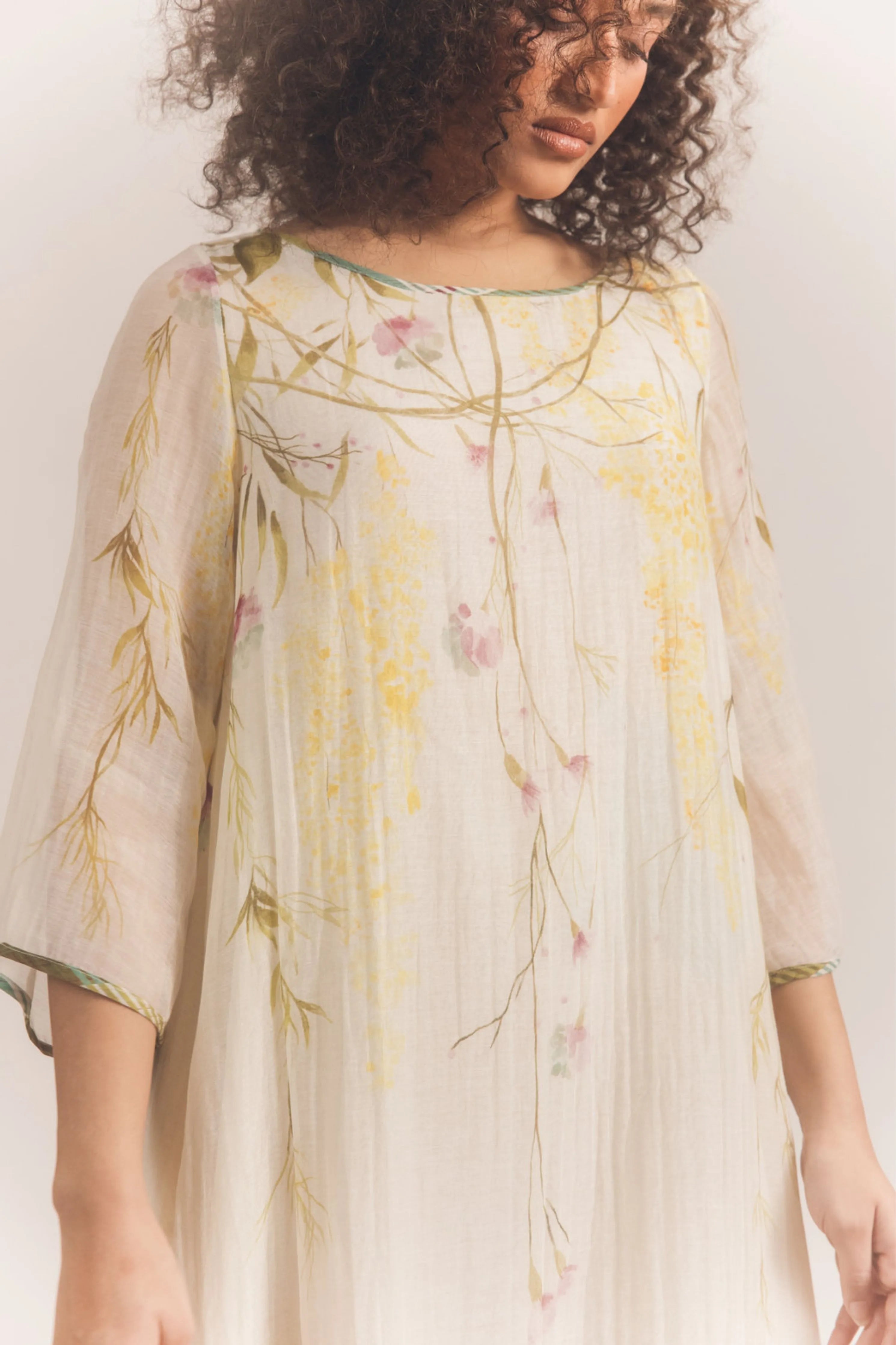 Vine Hill Top Dress White