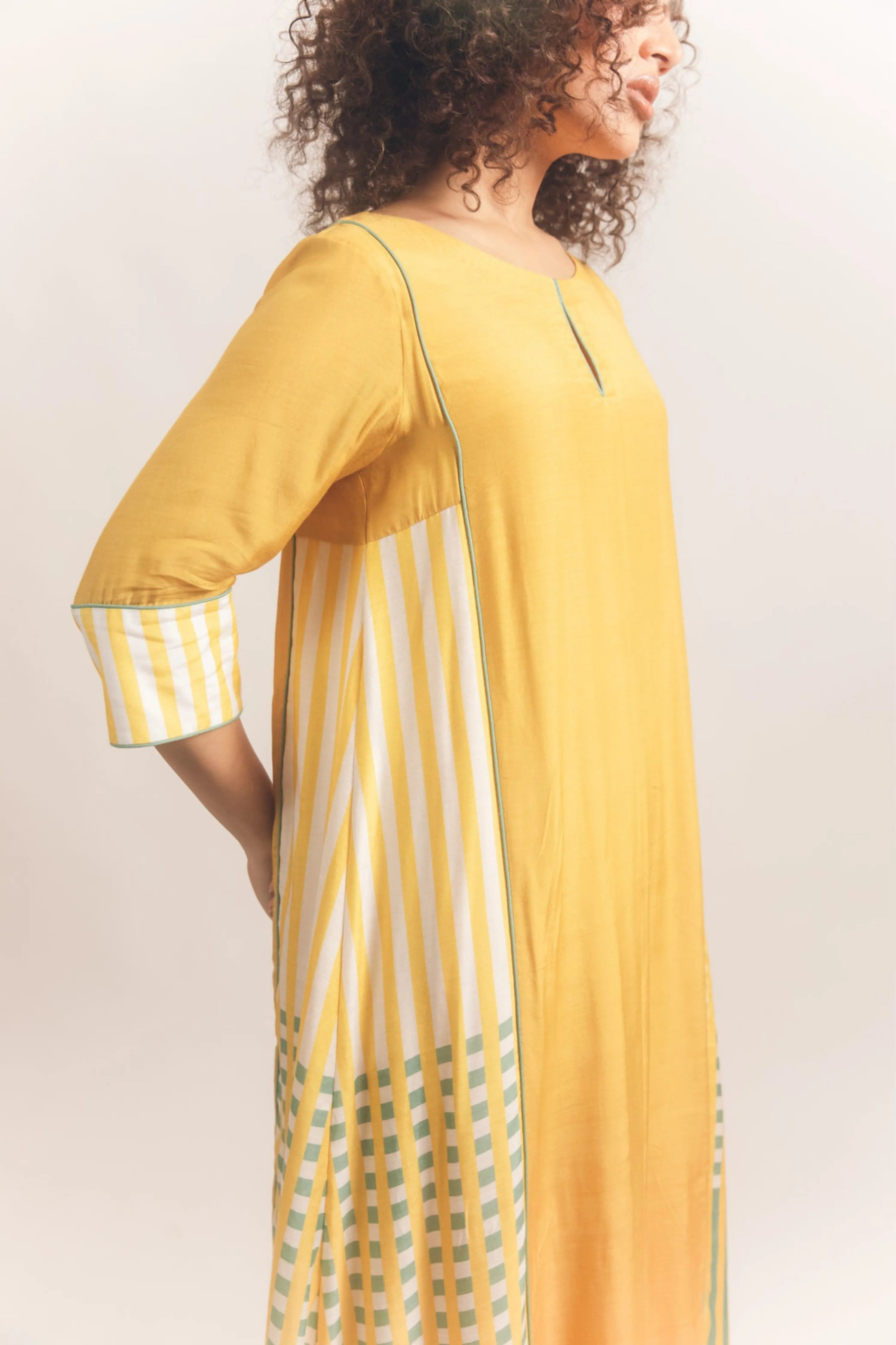 Sienna Kurta Set Yellow