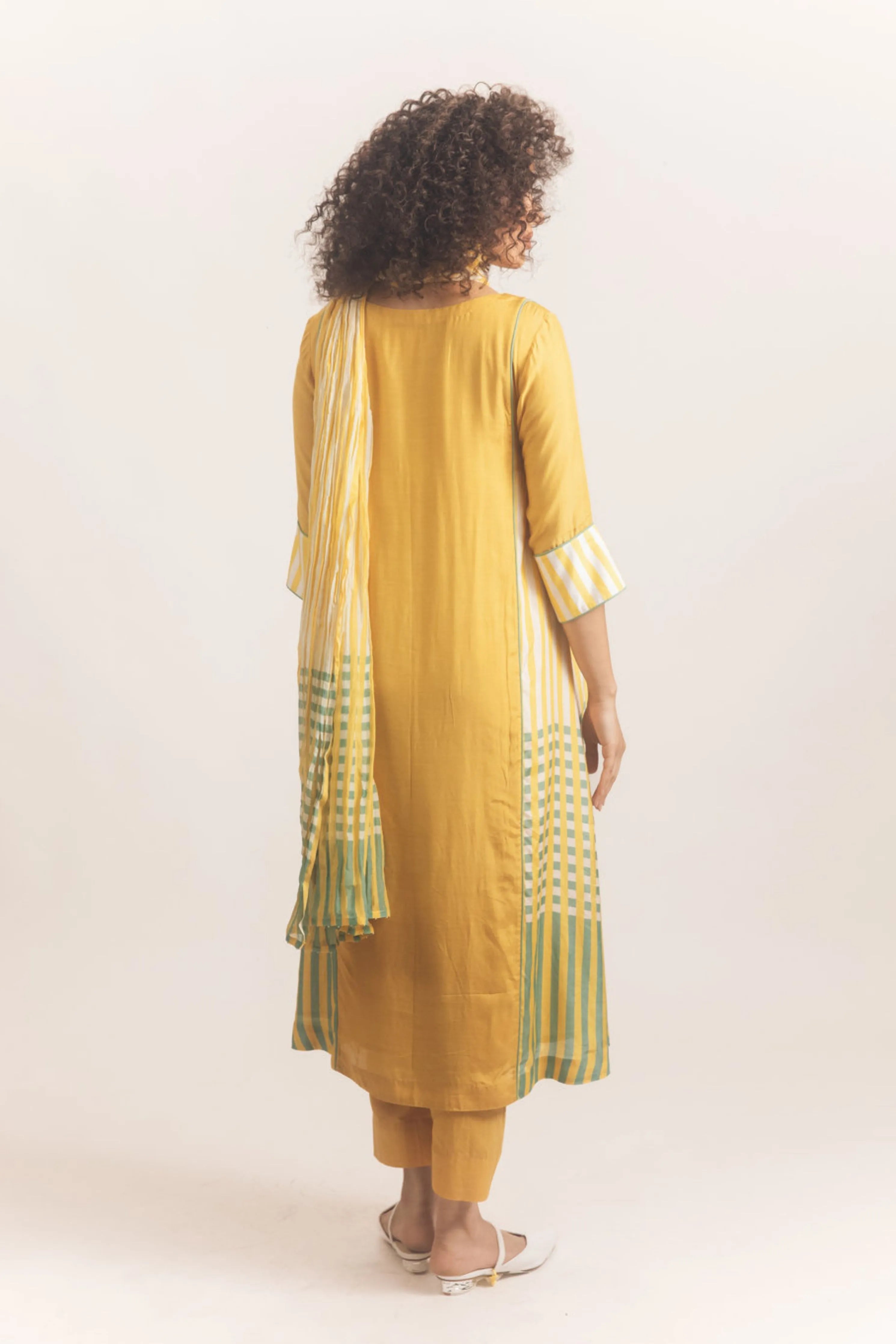 Sienna Kurta Set Yellow
