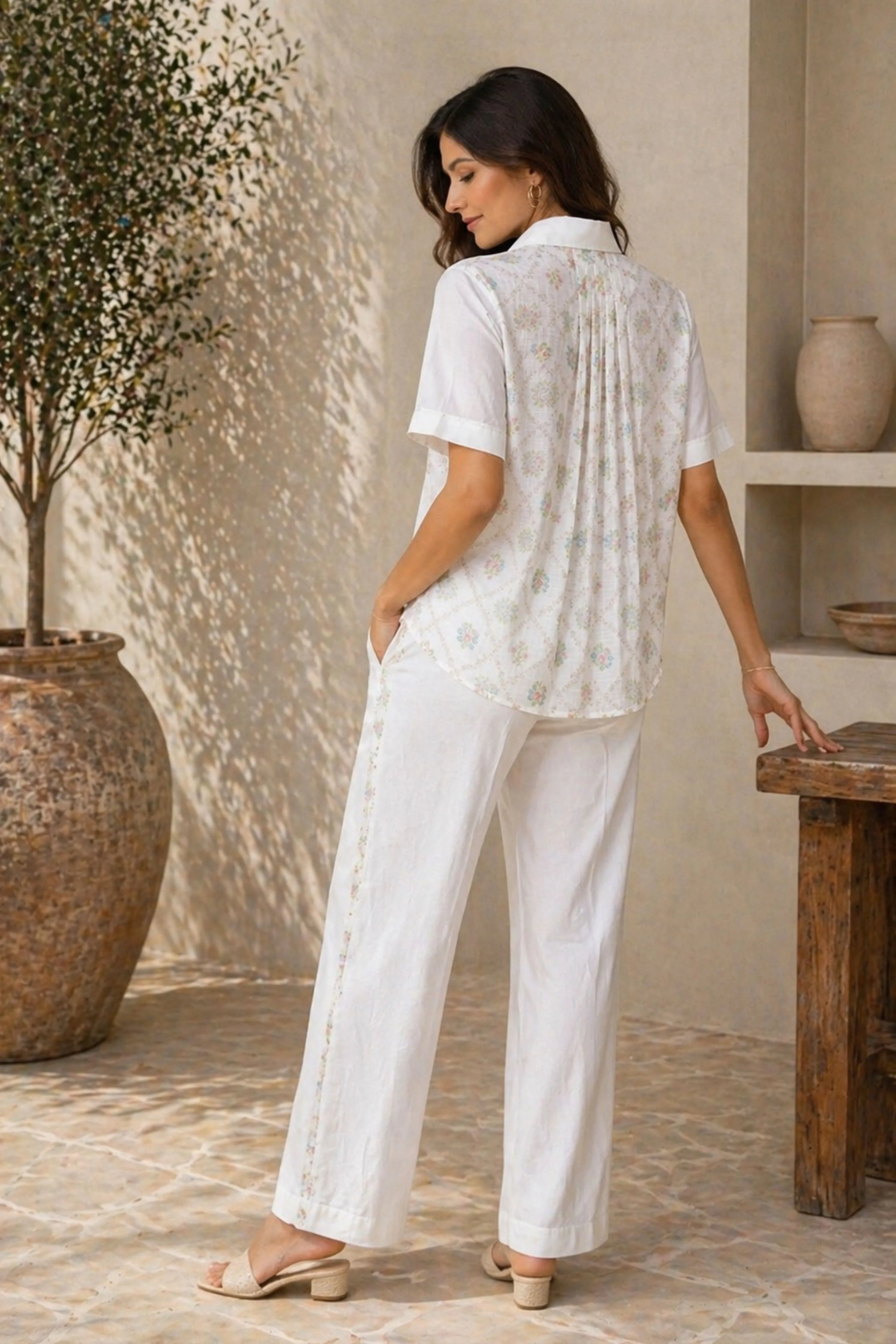 Ivory Fleur Co-Ord Set