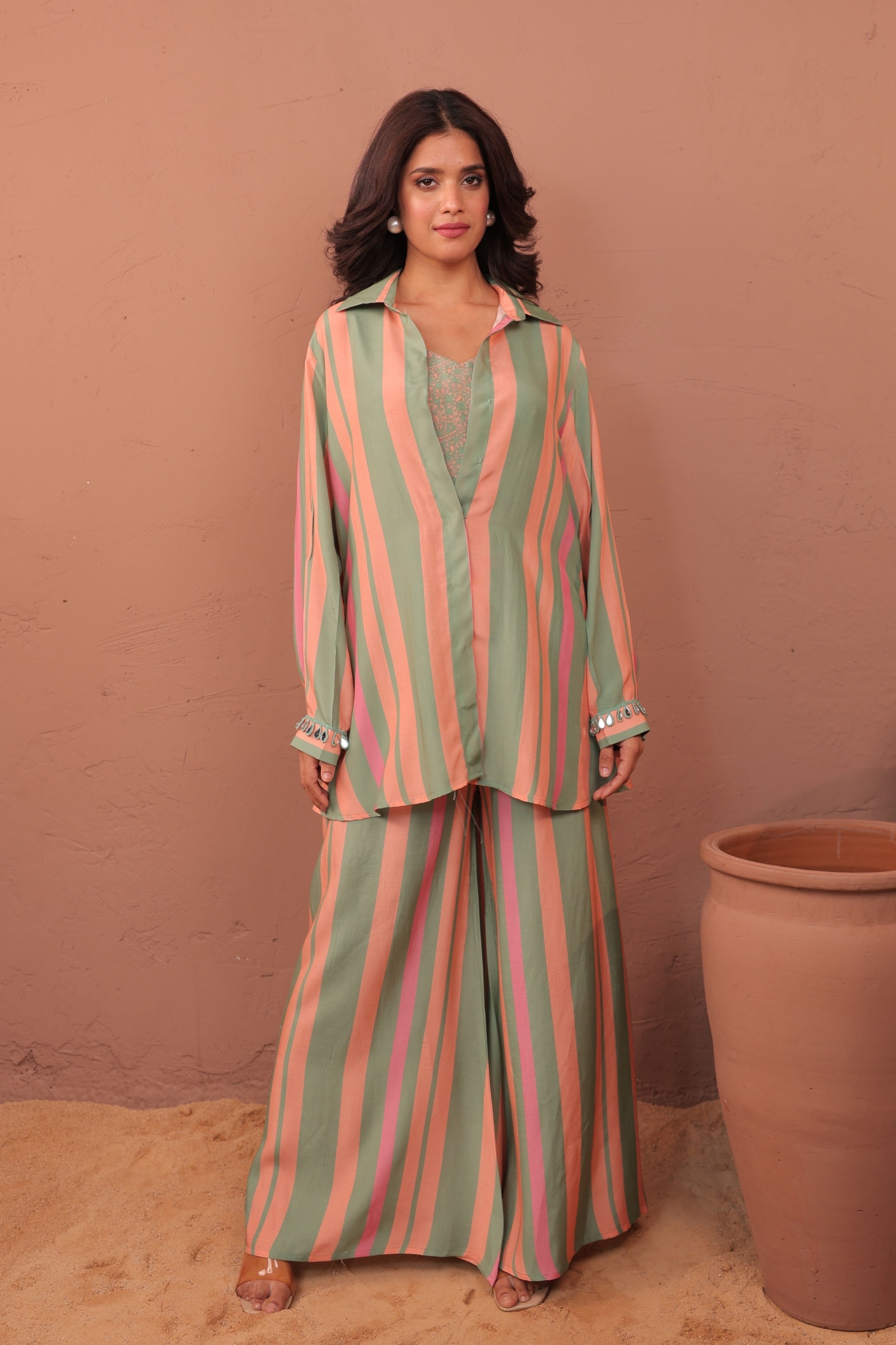 Cassata Shirt Co-Ord Set