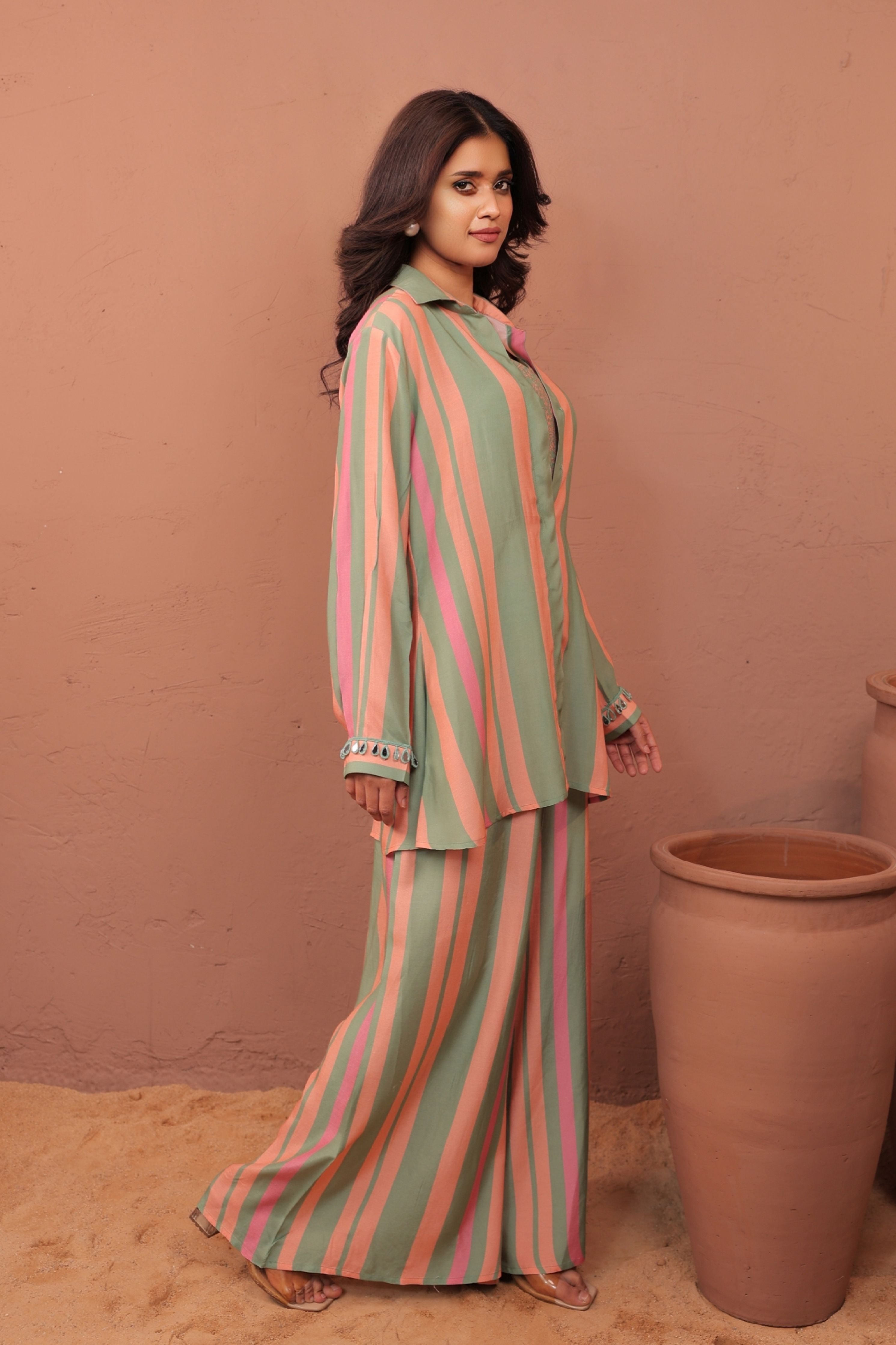 Cassata Shirt Co-Ord Set
