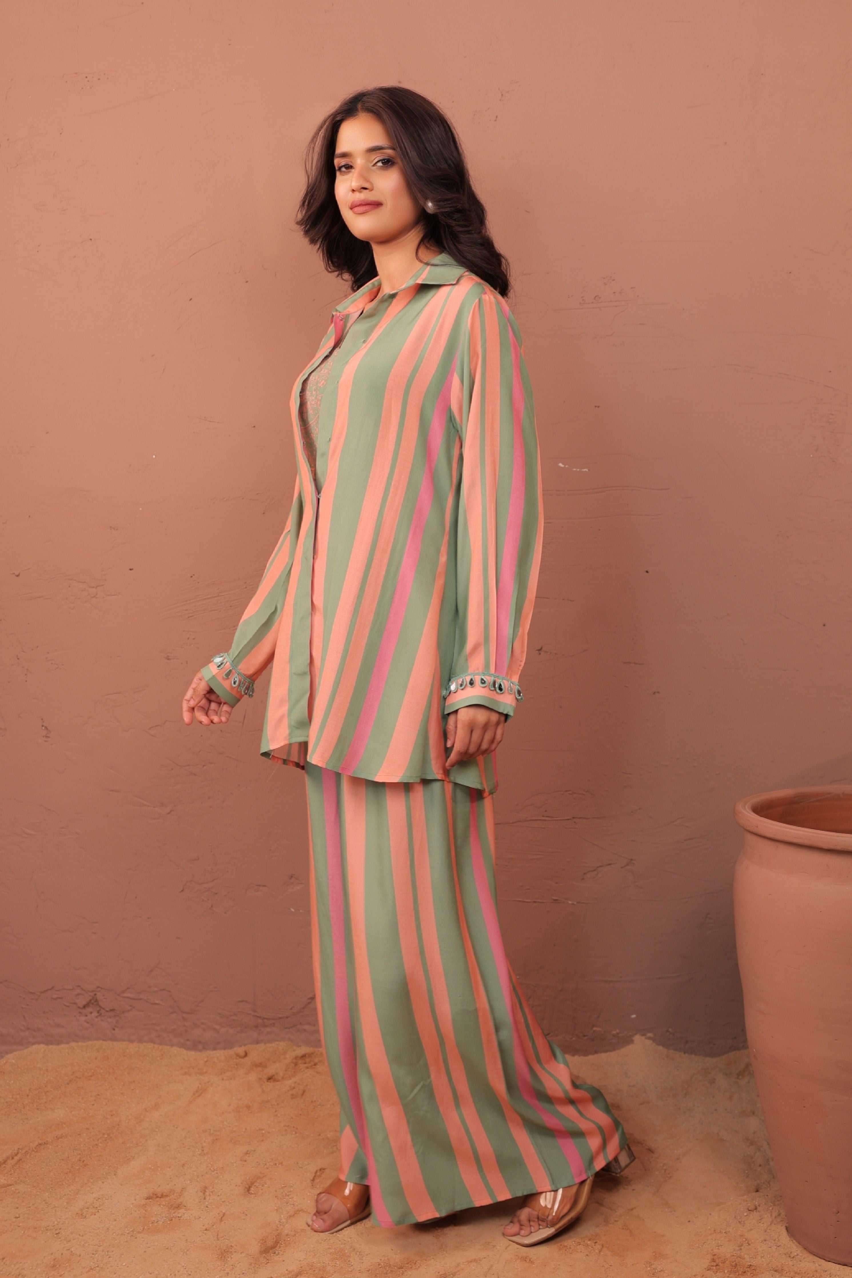 Cassata Shirt Co-Ord Set