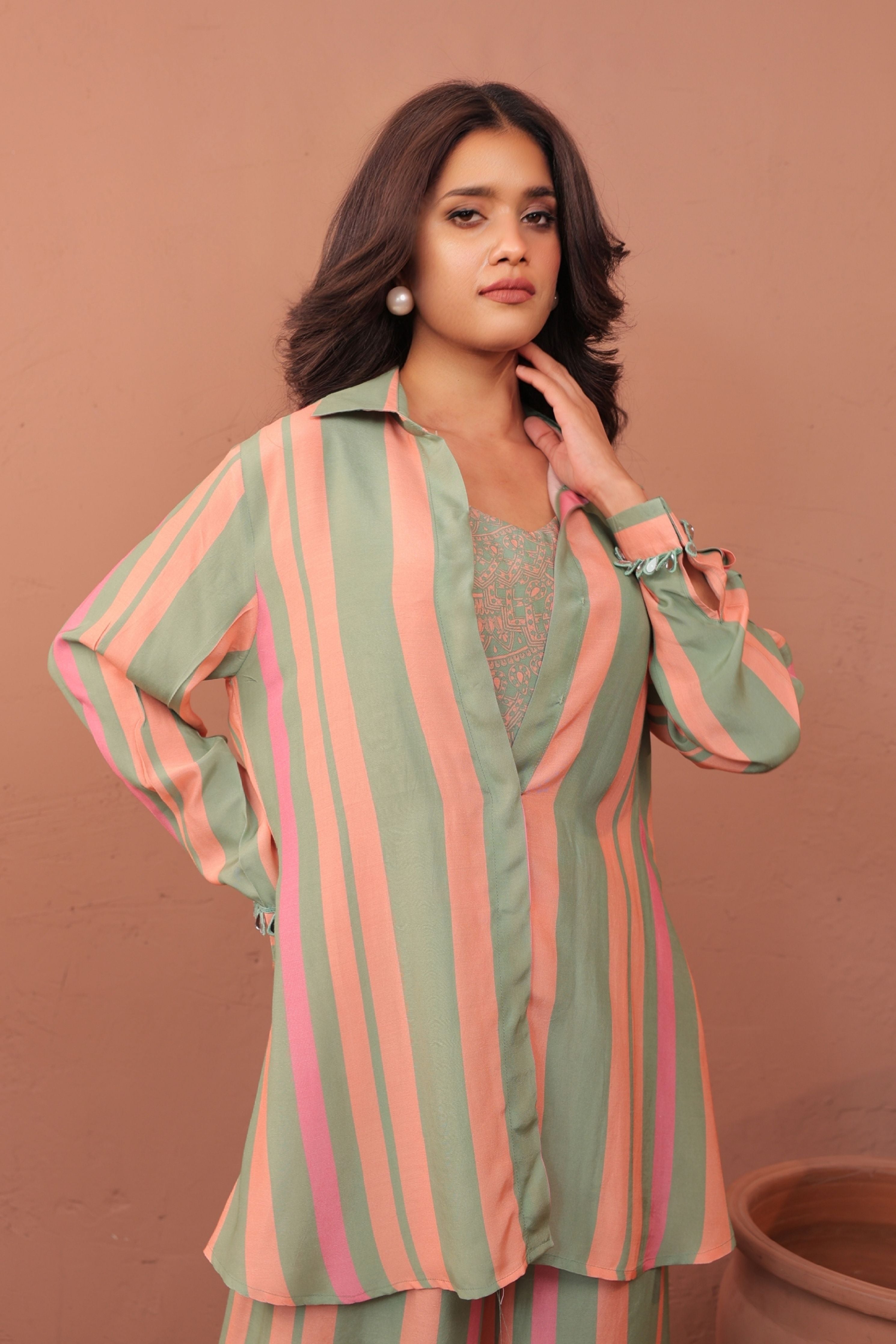 Cassata Shirt Co-Ord Set