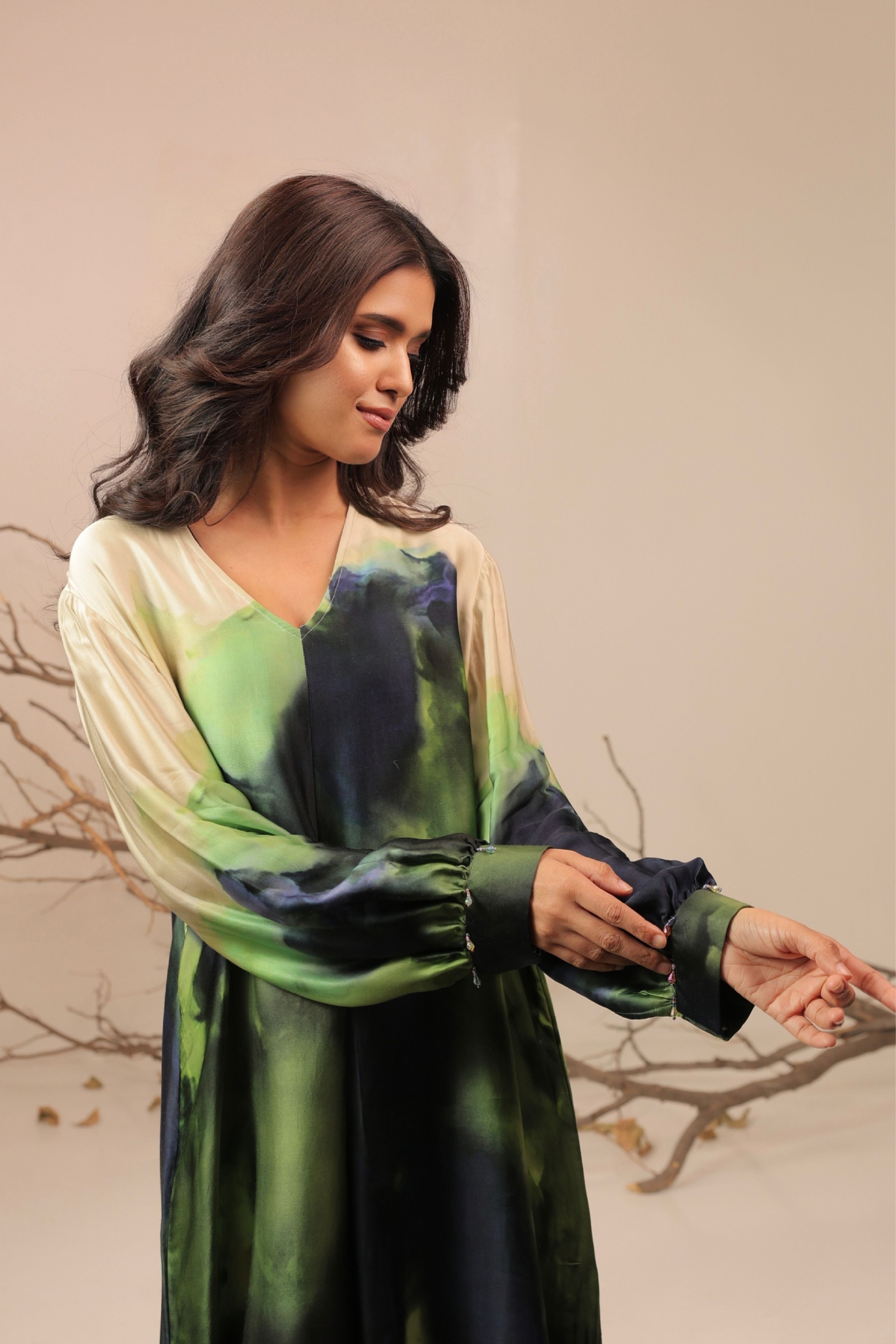 Jheel A-Line Tunic Set
