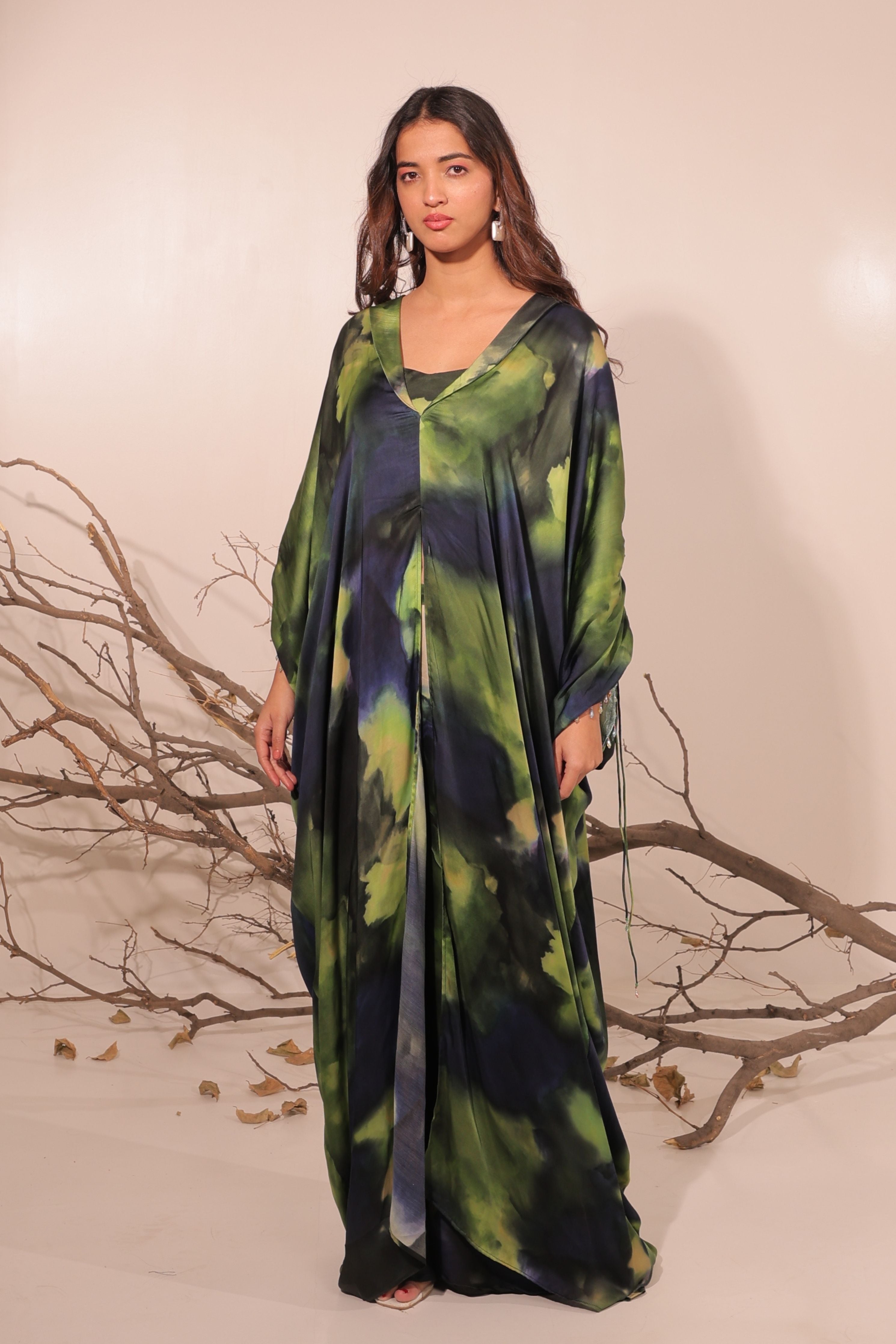 Jheel Long Kaftan Set