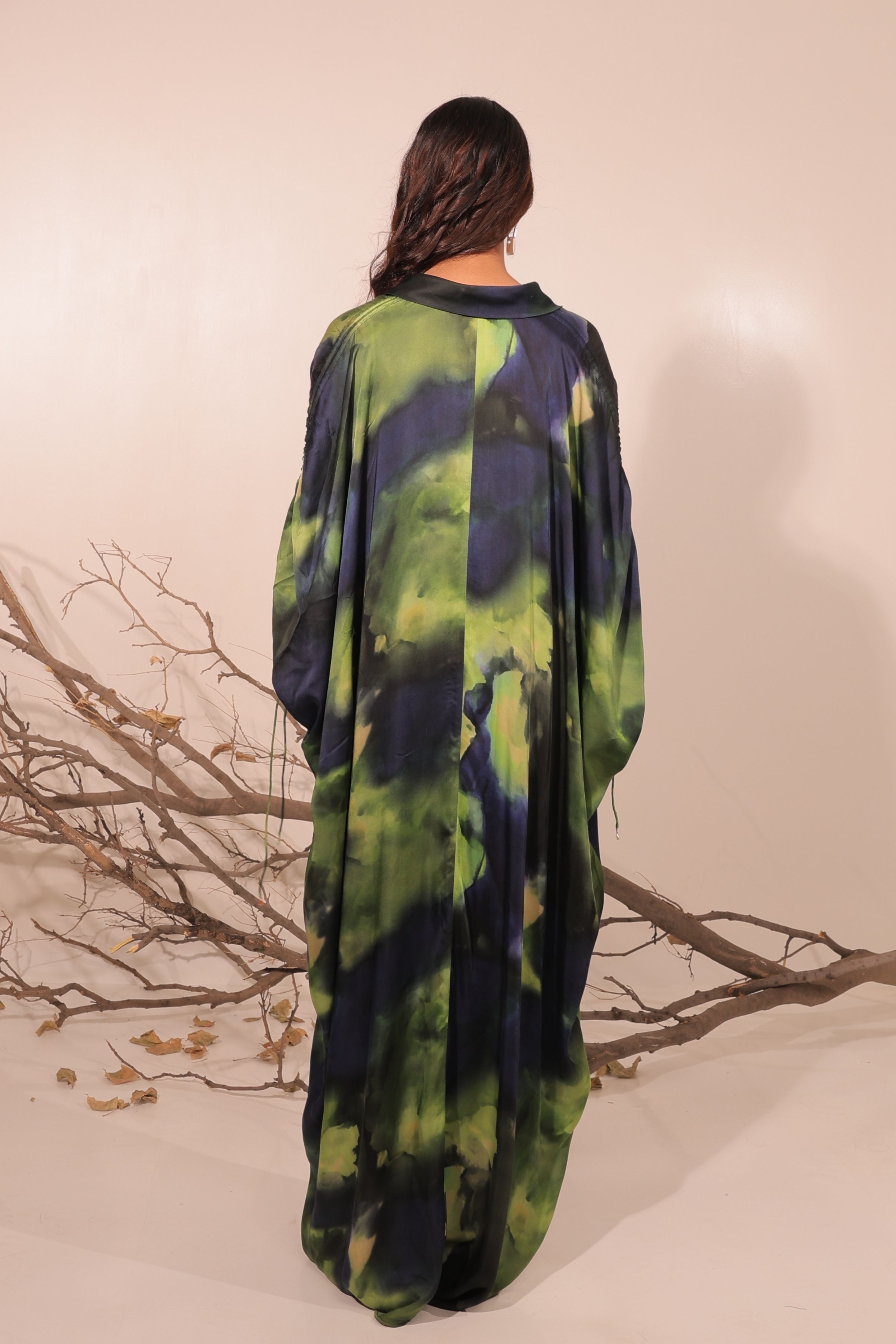 Jheel Long Kaftan Set