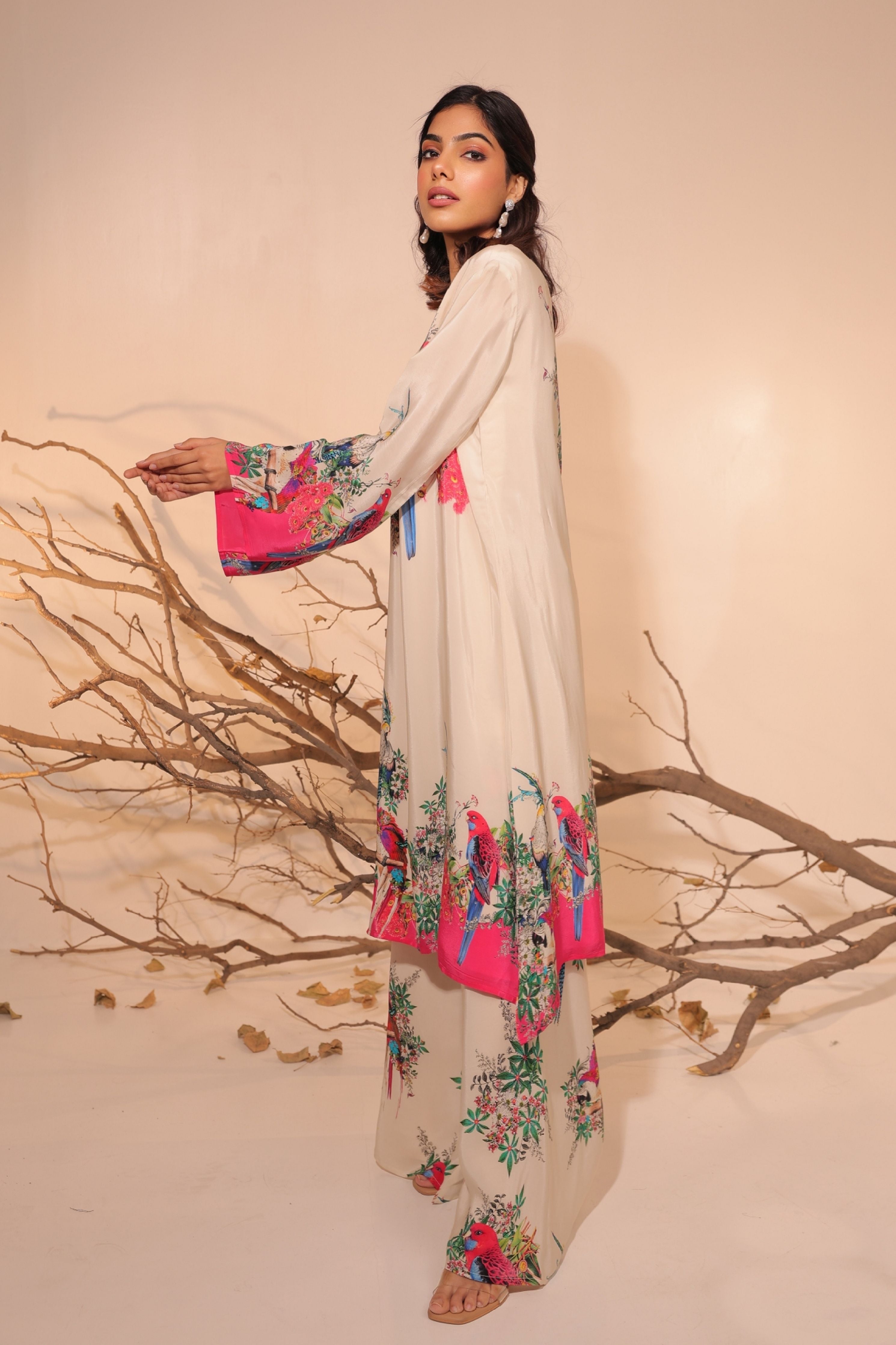 Parinda A-Line Kurta Set