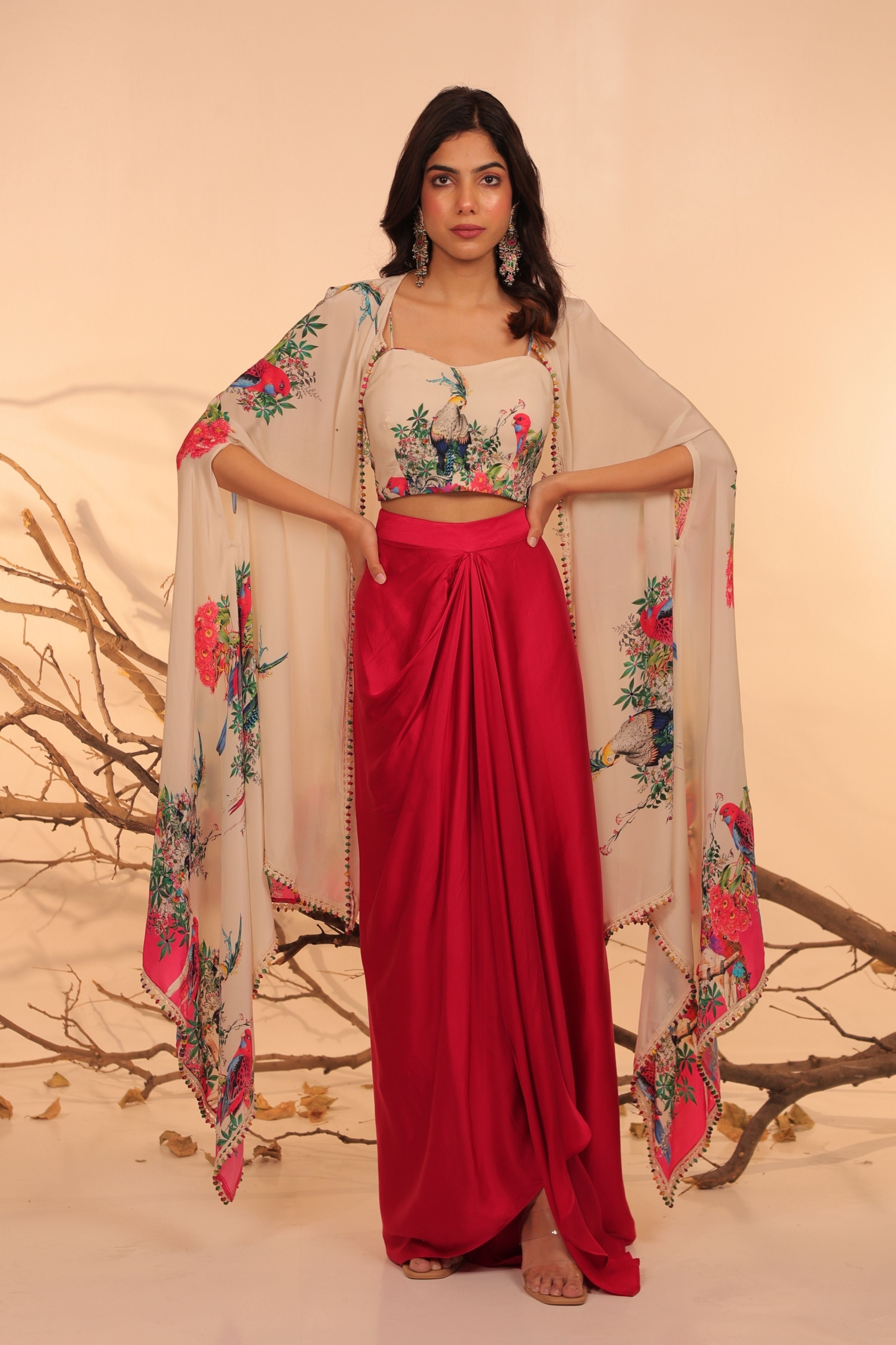 Parinda Cape Set