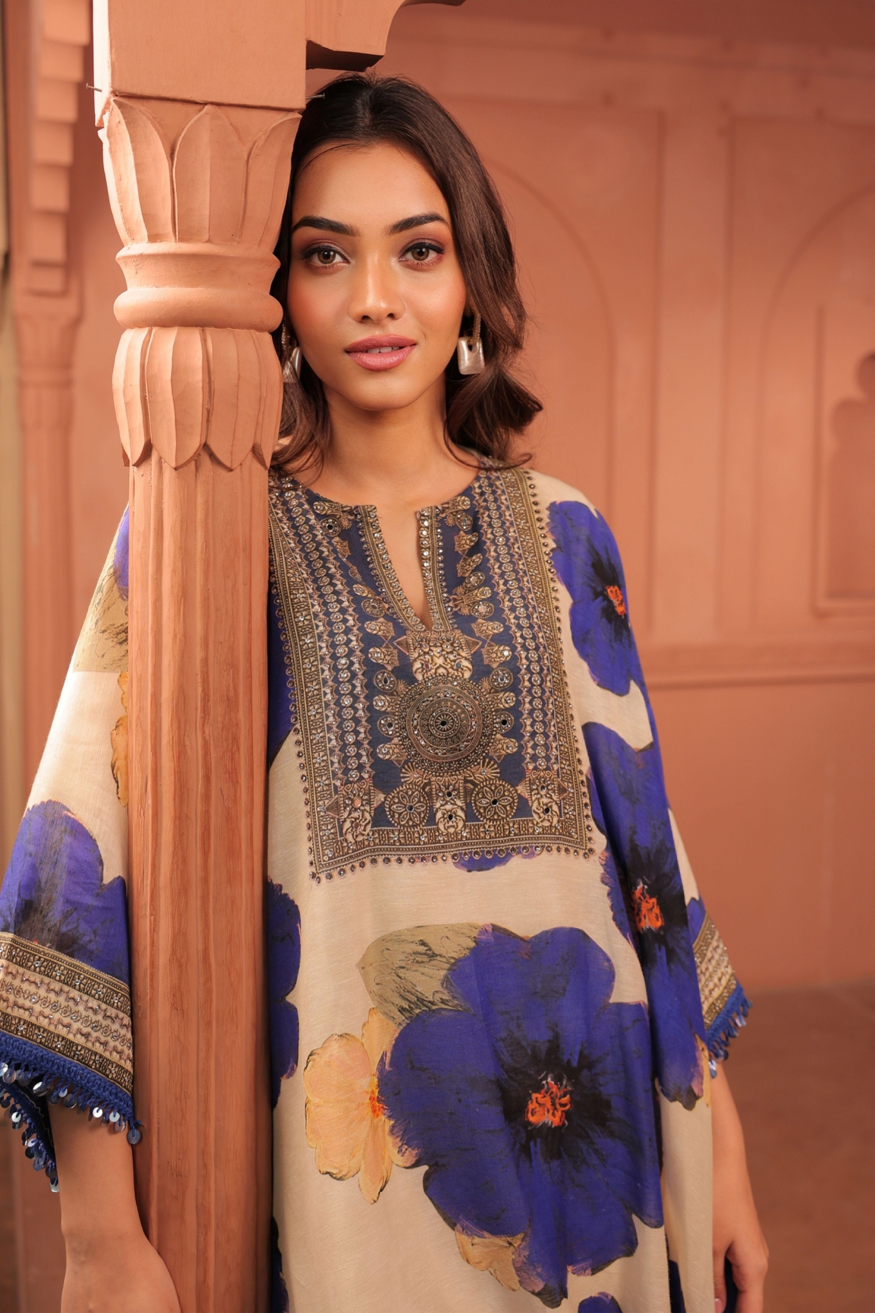 Pankhudi Short Kaftan Set