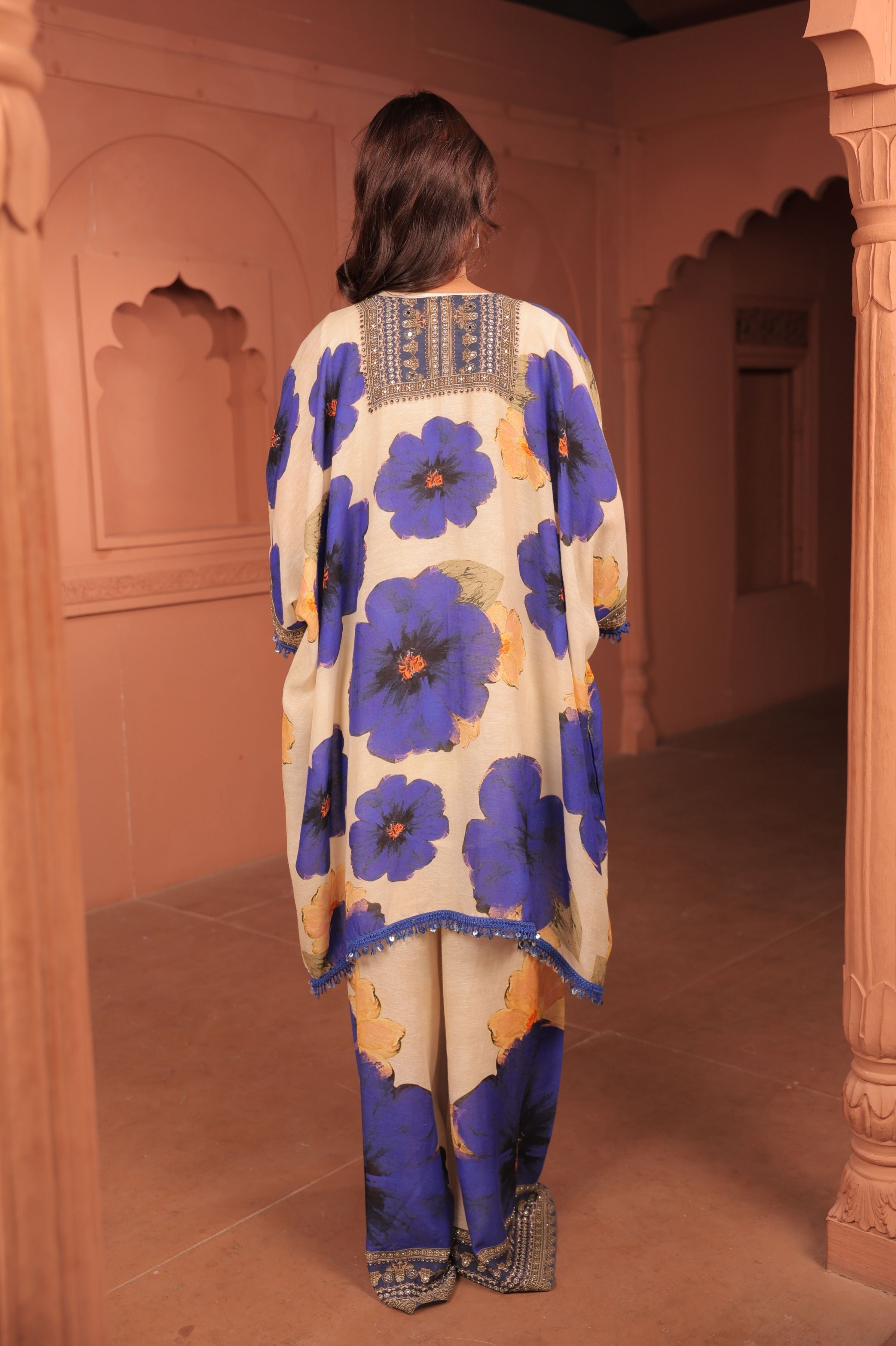 Pankhudi Short Kaftan Set