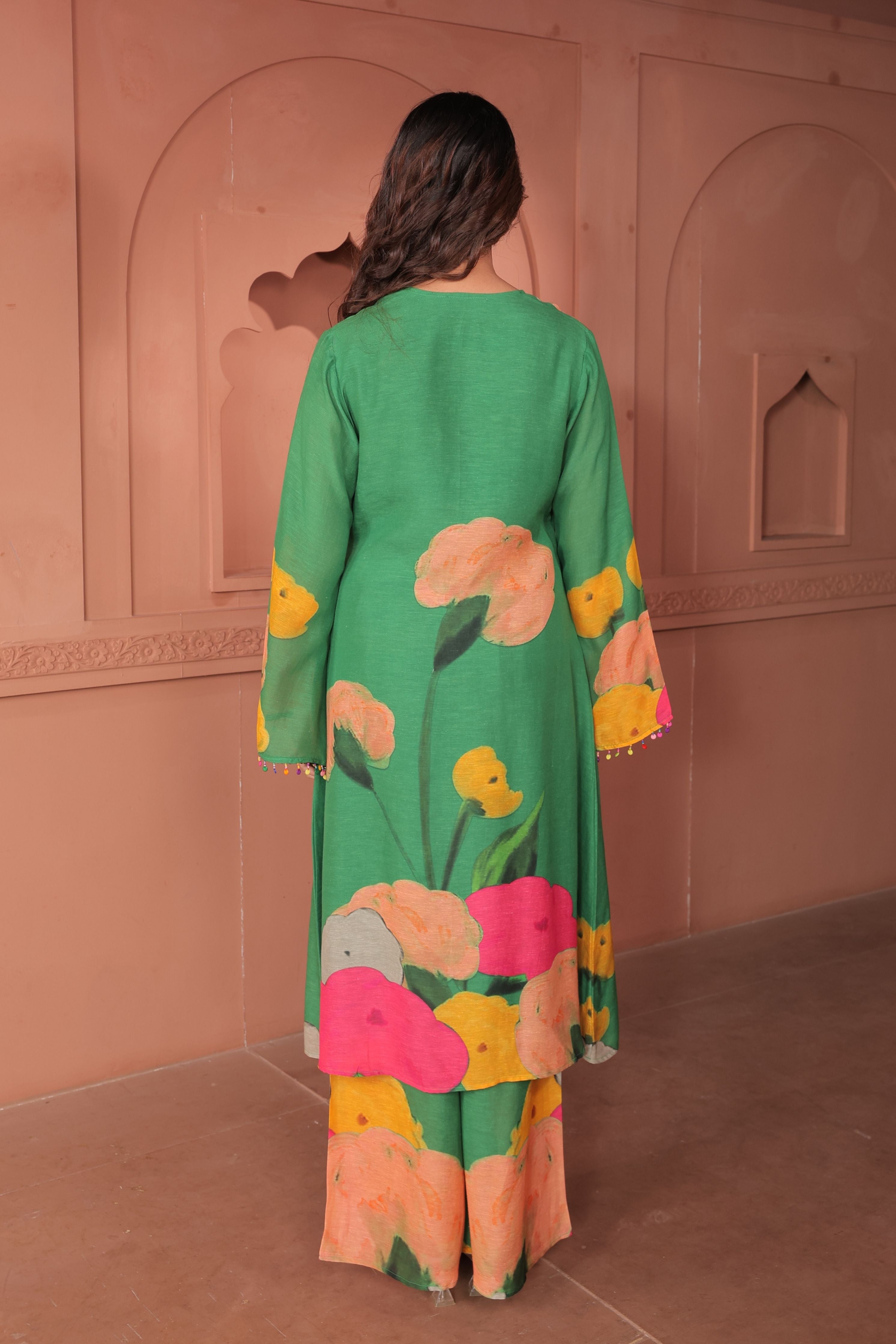 Pankhudi A-Line Kurta Set