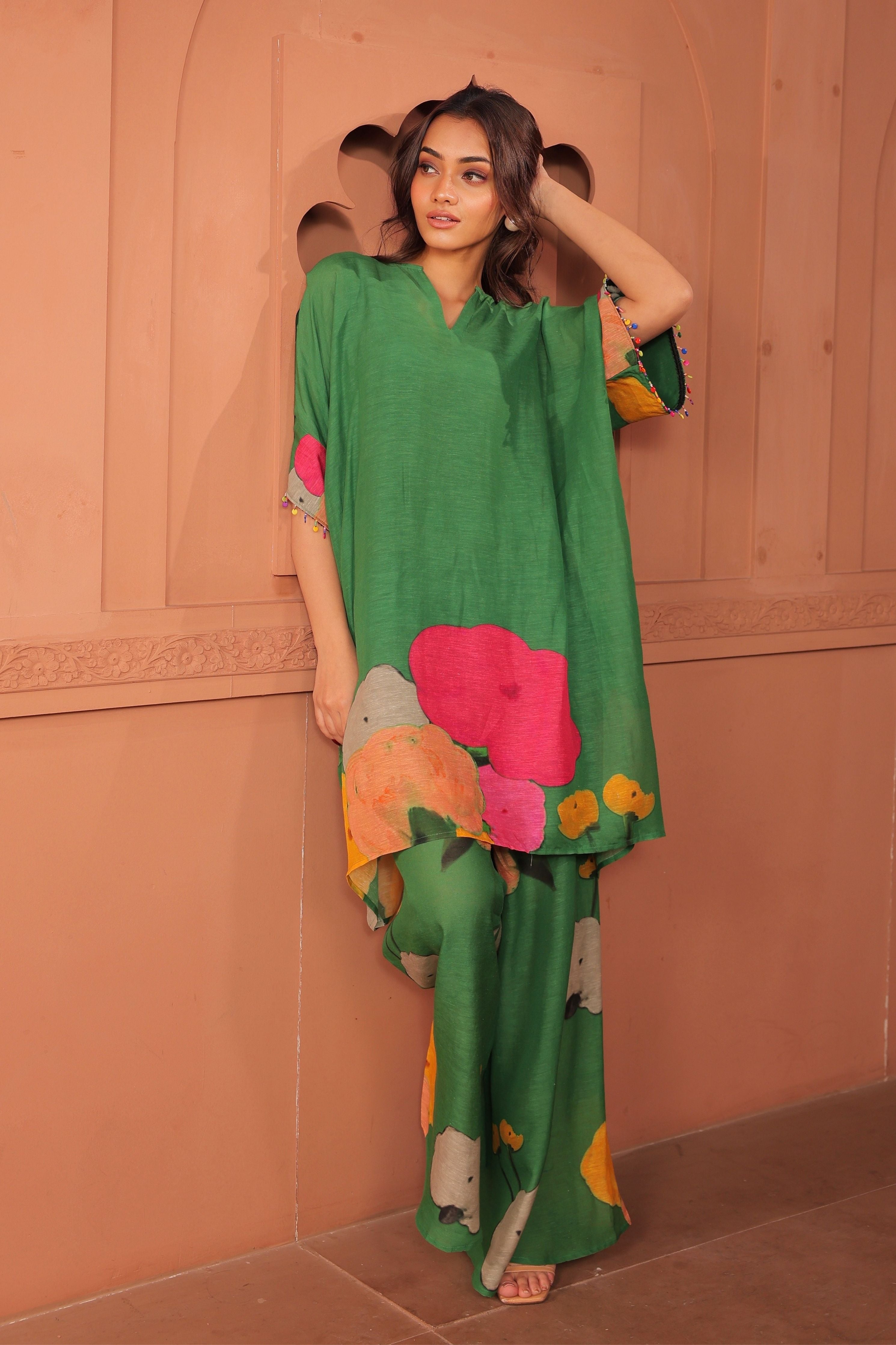 Pankhudi Kaftan Set