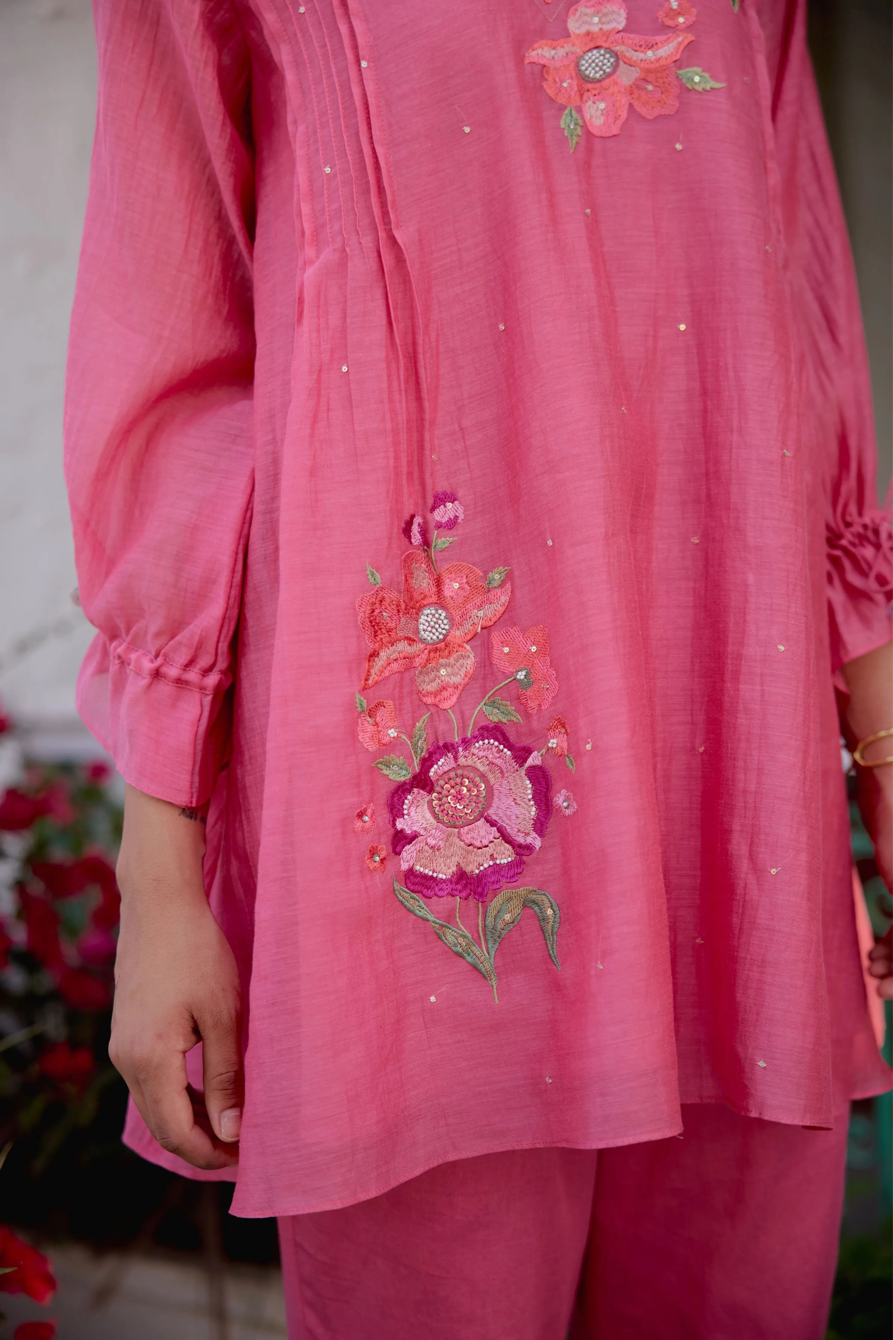 Pink Sweet Rose Co-Ord Set