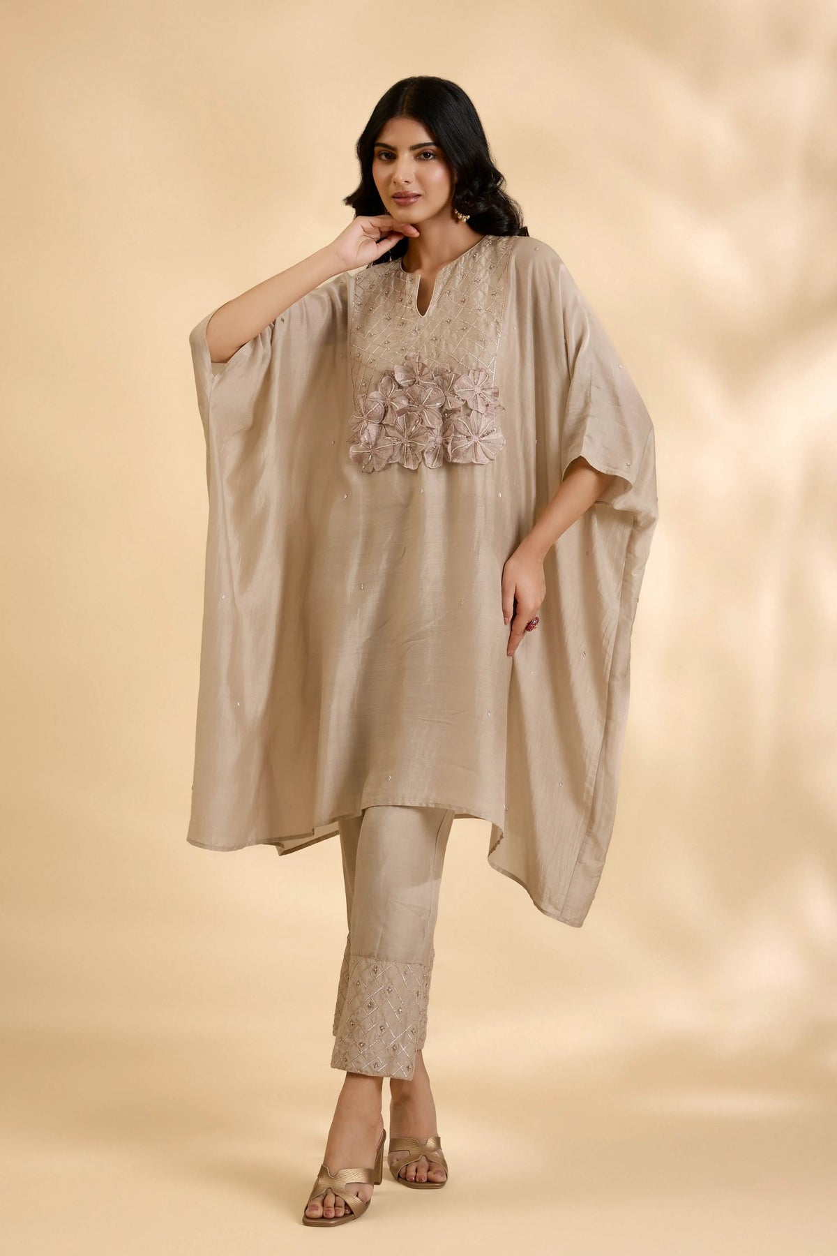 Chandan Kaftan Tunic Set