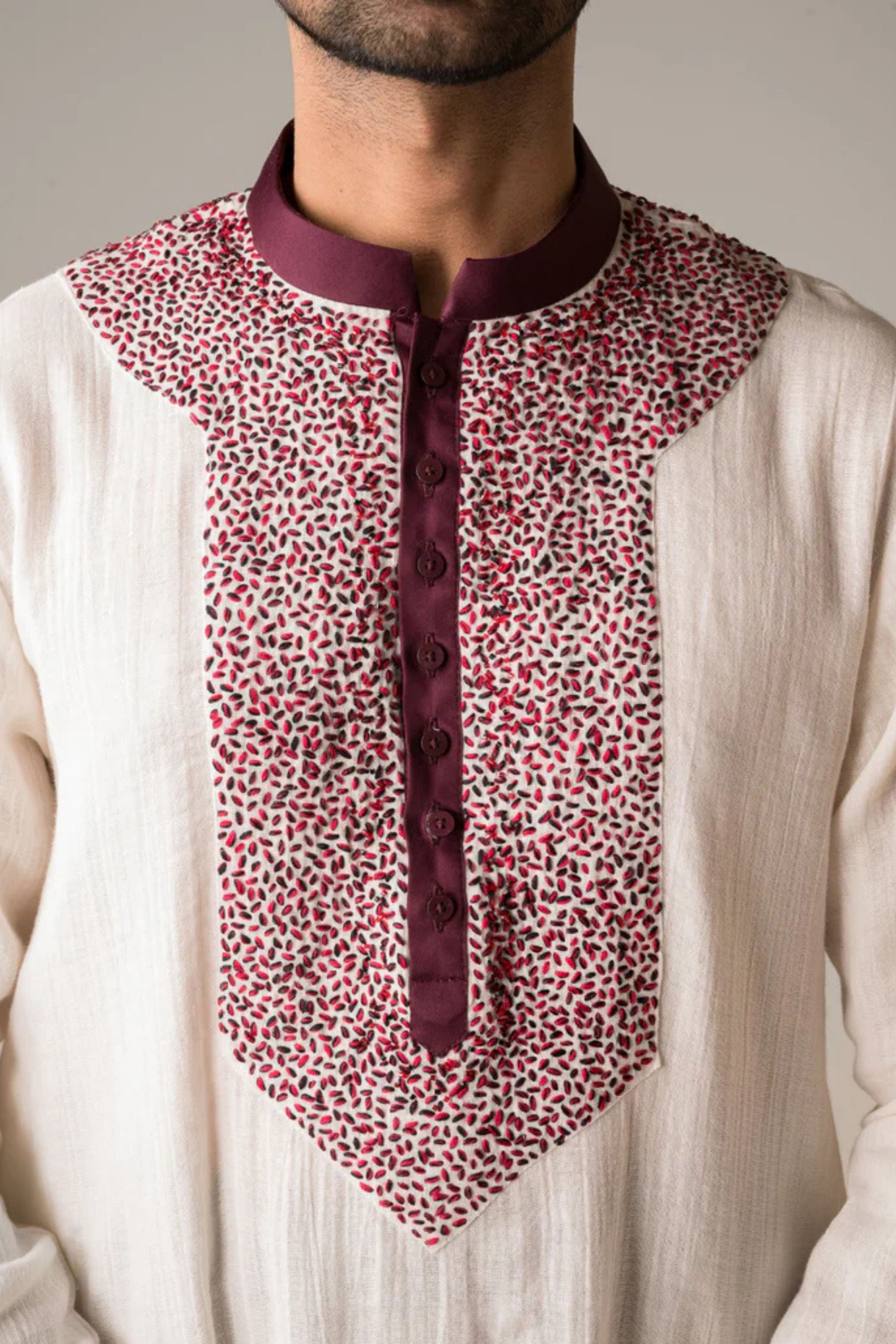 Scatter Yoke N Cuff Kurta Set